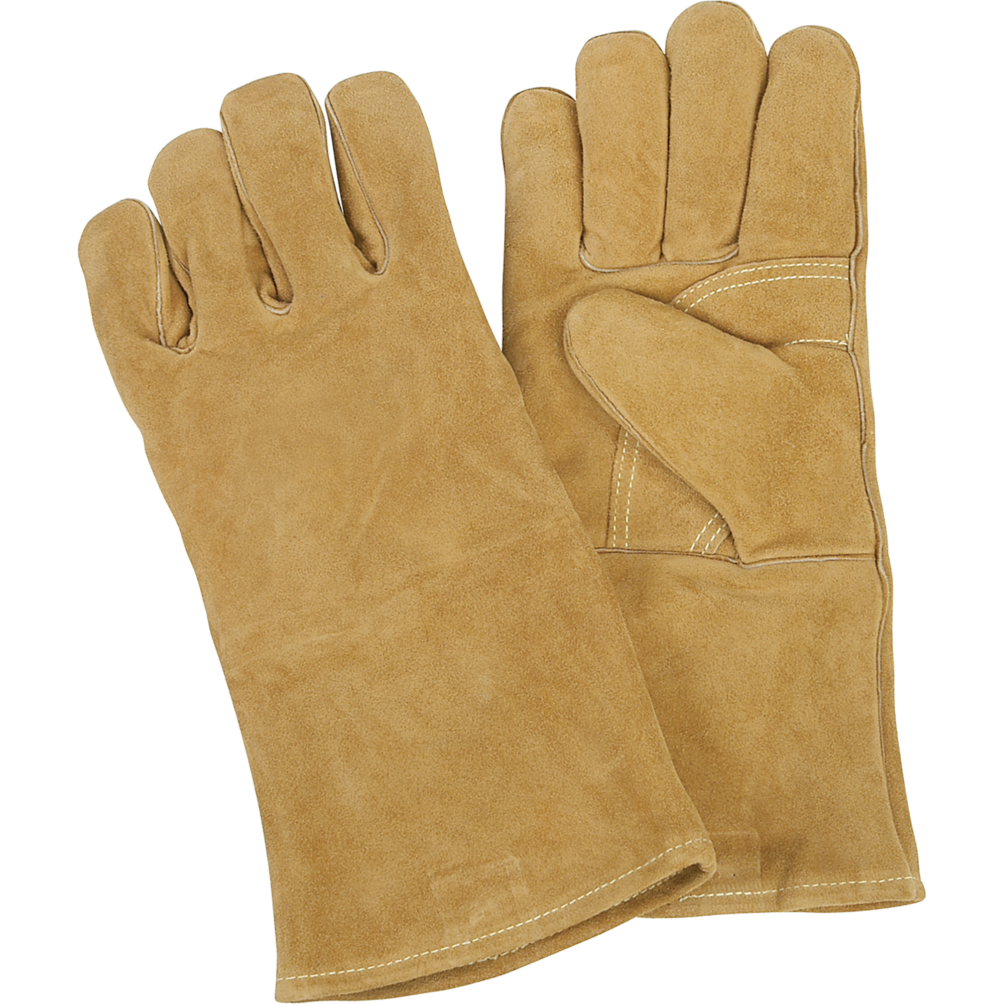 Gants de soudage de première qualité ComfoflexMC, Cuir de vache refendu, Taille Grand