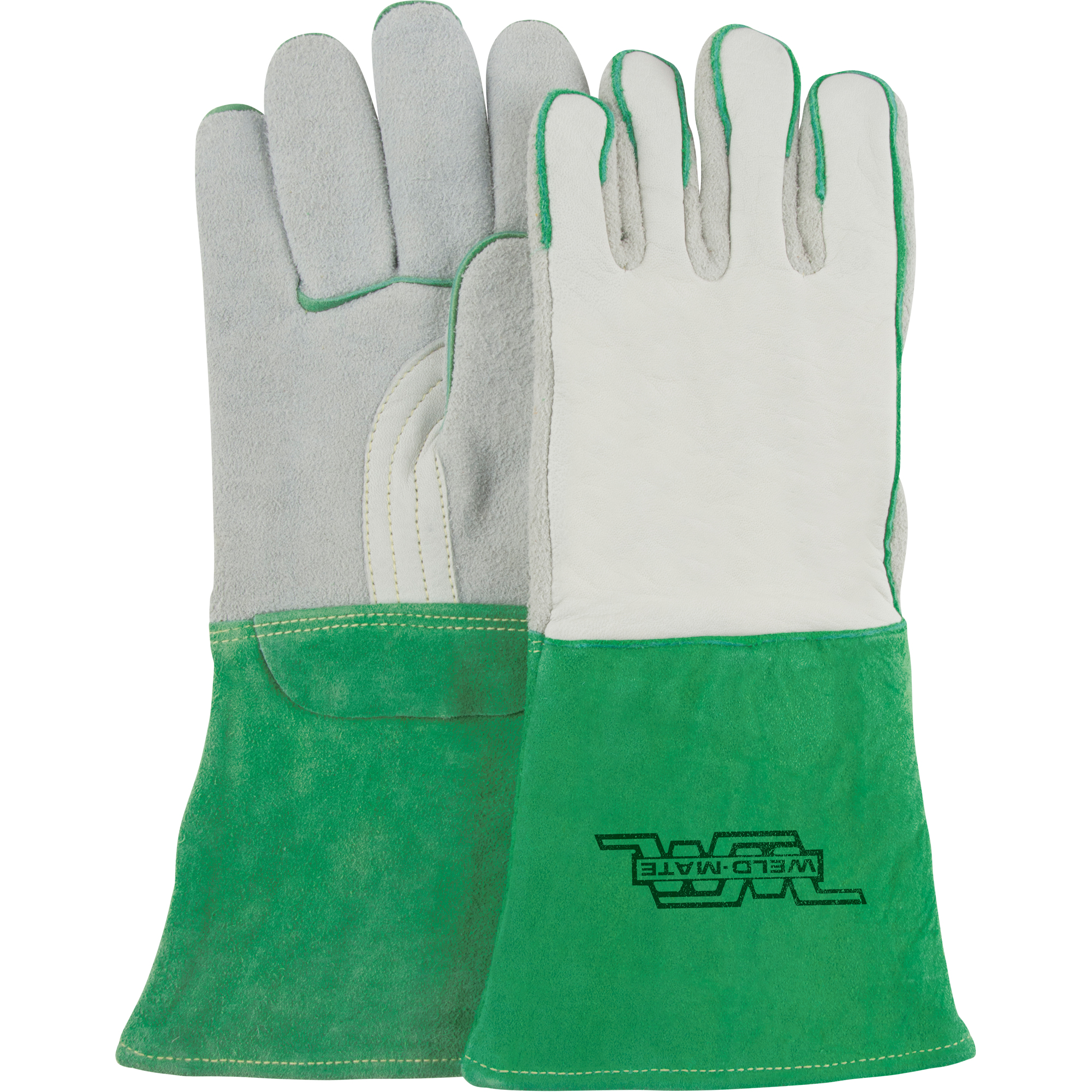 Gants de soudage robustes, Cuir de vache refendu, Taille T-Grand