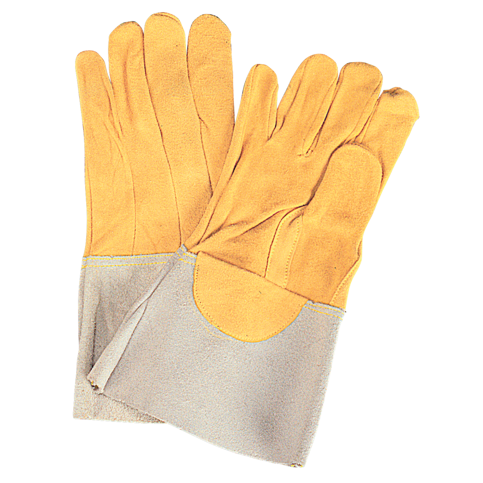 Gants de soudage TIG à ajustement supérieur, Cuir de daim refendu, Taille Grand