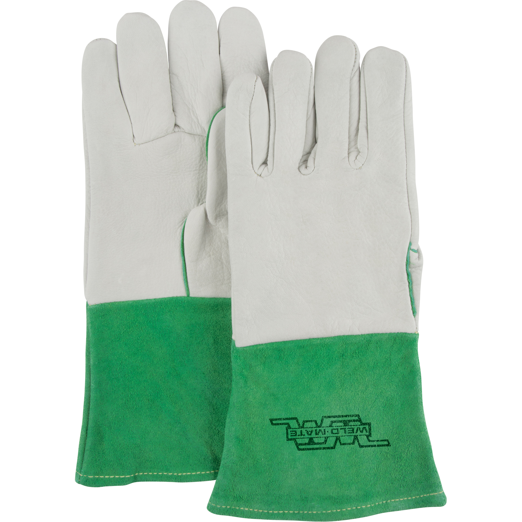Gants de soudage TIG de première qualité, Cuir fleur de vache, Taille T-Grand