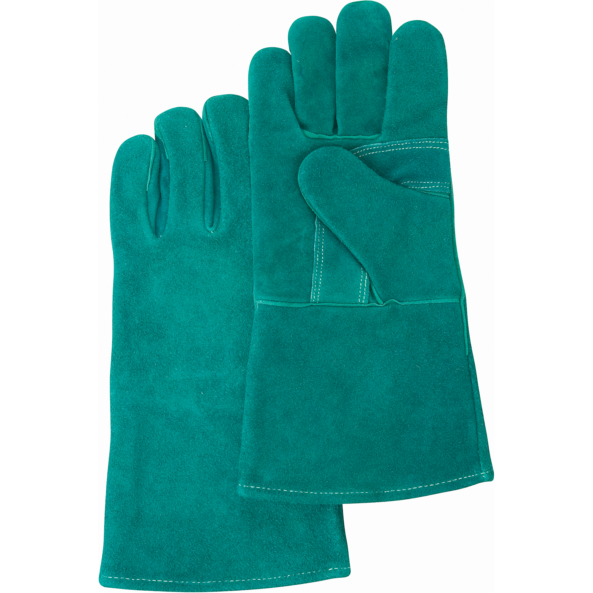Gants de soudeur de première qualité, Cuir de vache refendu, Taille Grand