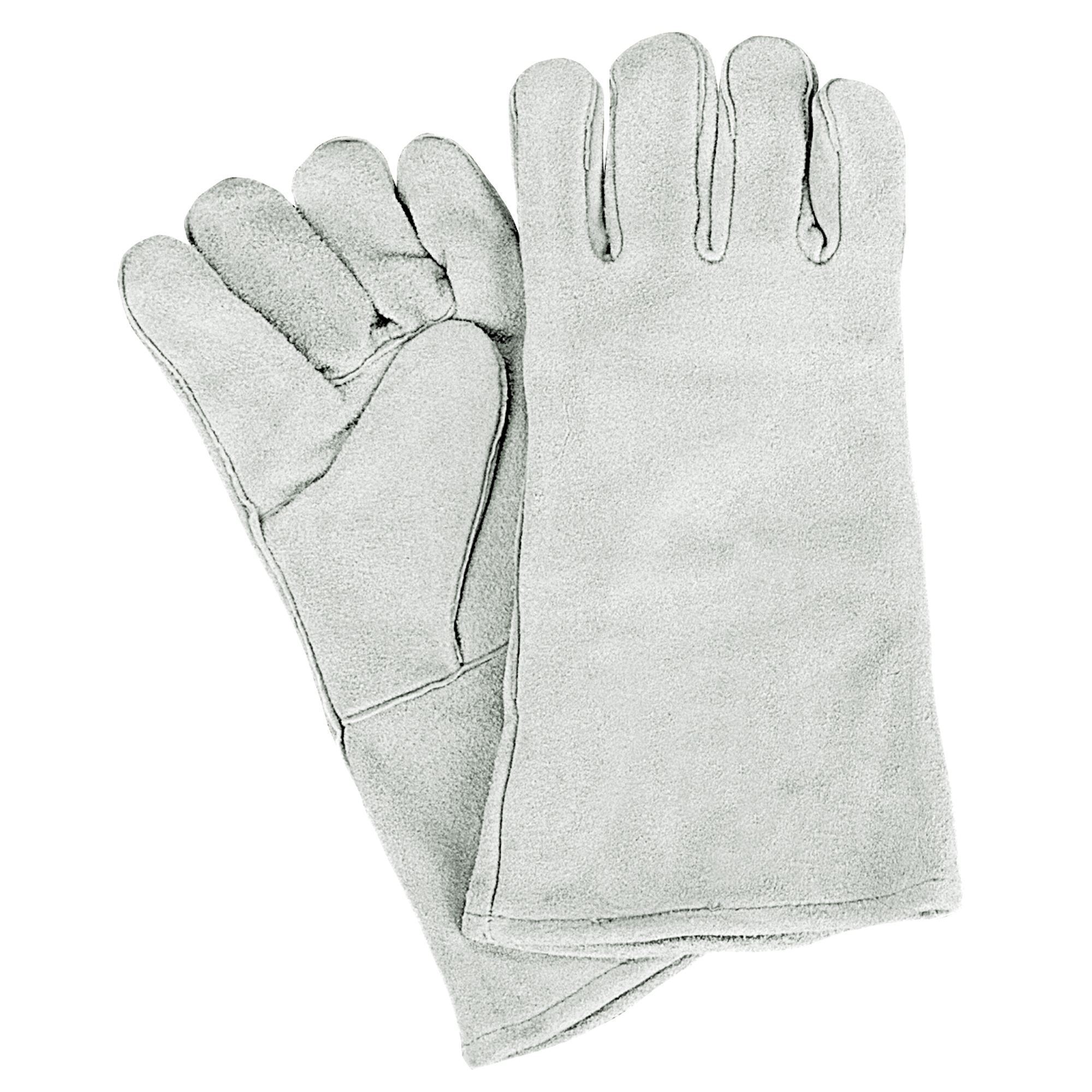 Gants de soudeur d'usage standard, Cuir de vache refendu, Taille Grand