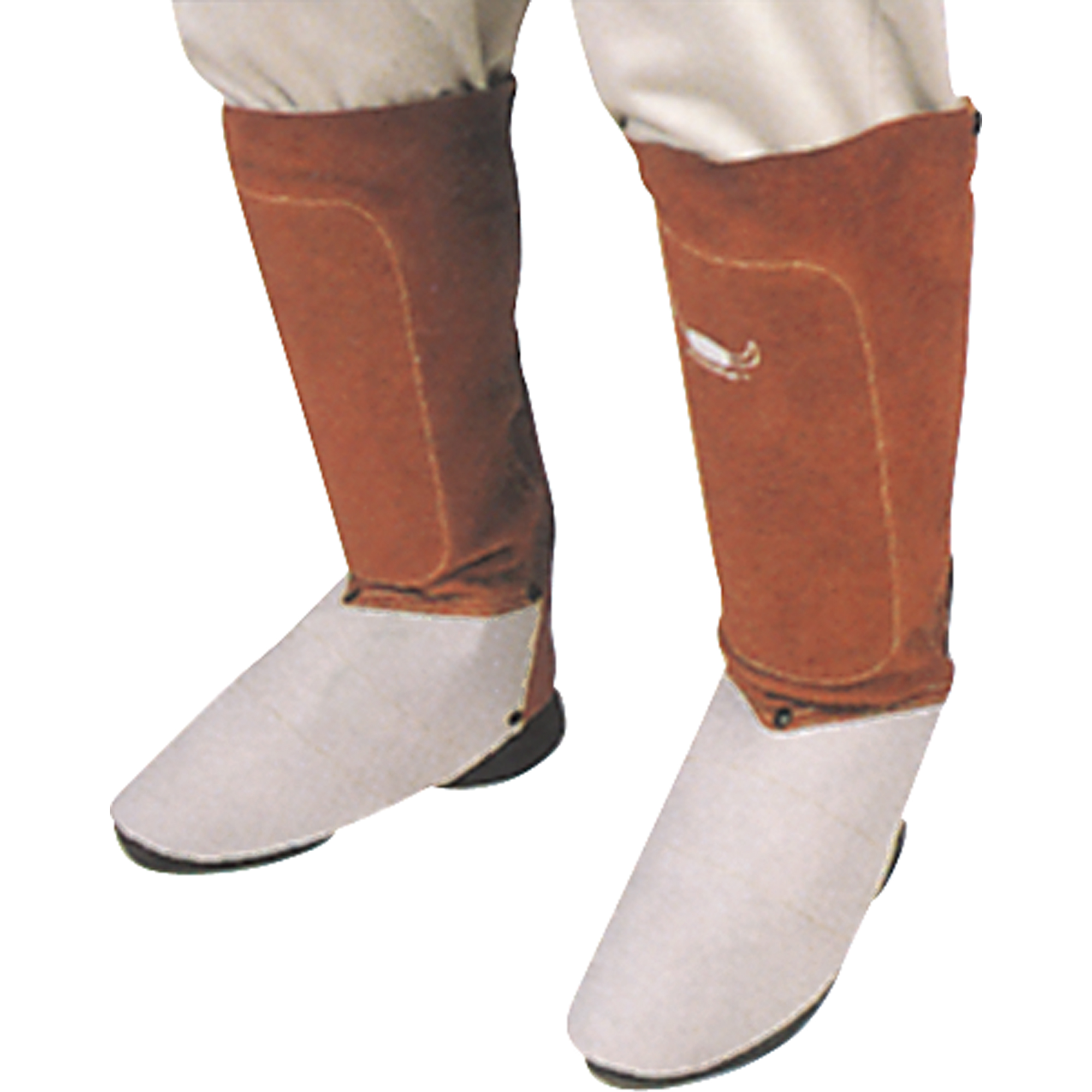 Guêtres en cuir, 6" lo, Lava BrownMC