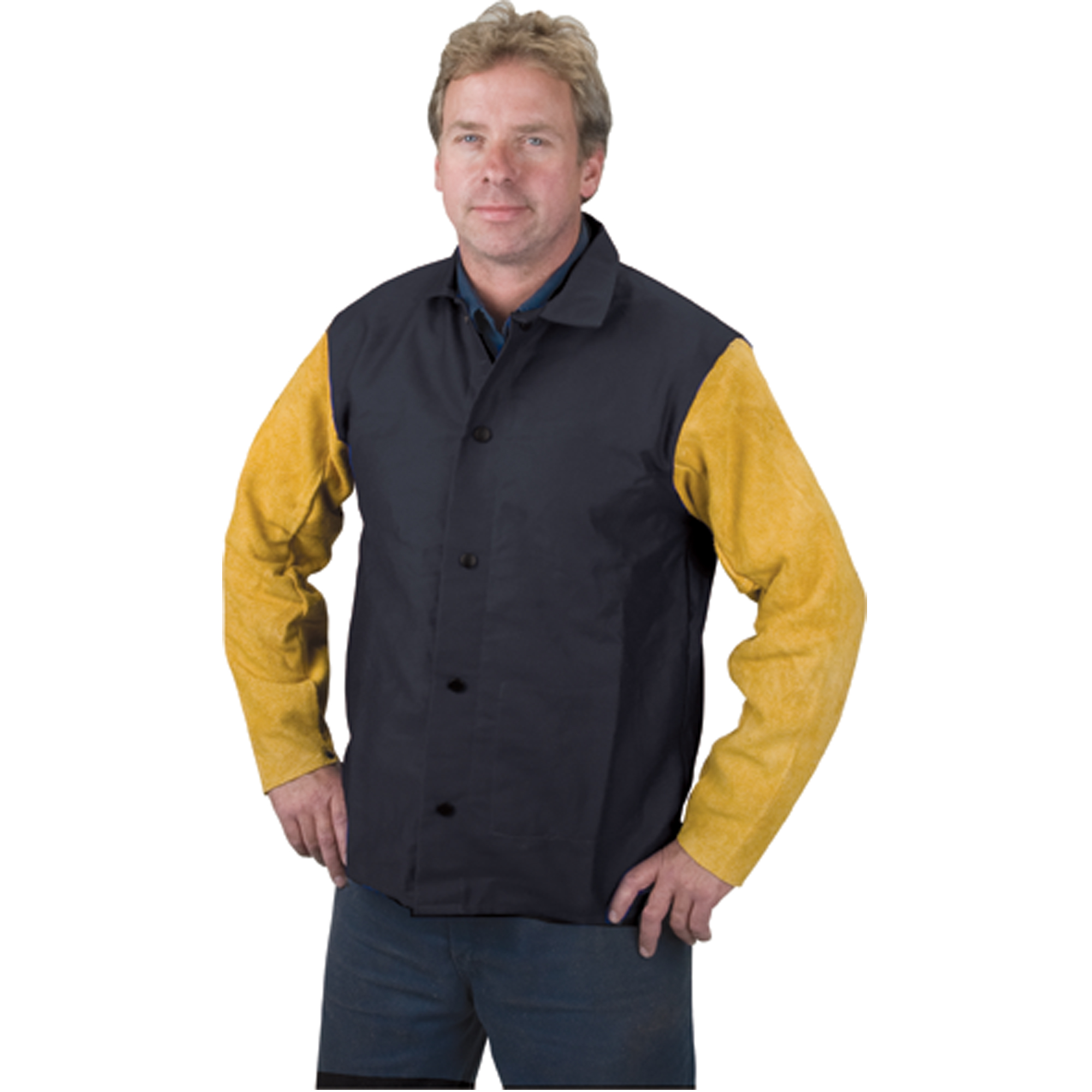 Veste de soudage, Proban, Grand, Noir