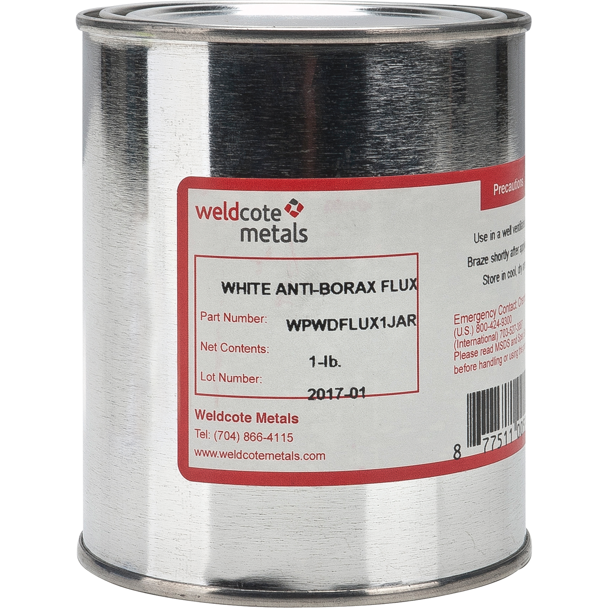 Flux antiborax blanc