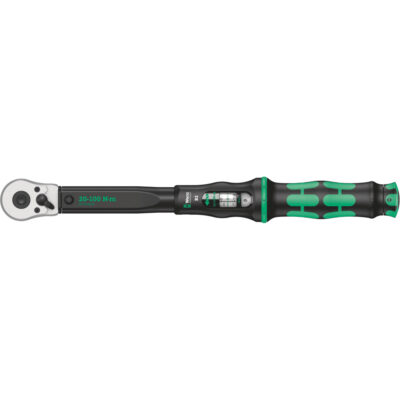 Clé dynamométrique Click-Torque B2 avec cliquet réversible, À cliquer, Entraînement 3/8" carré, 20 - 100 Nm