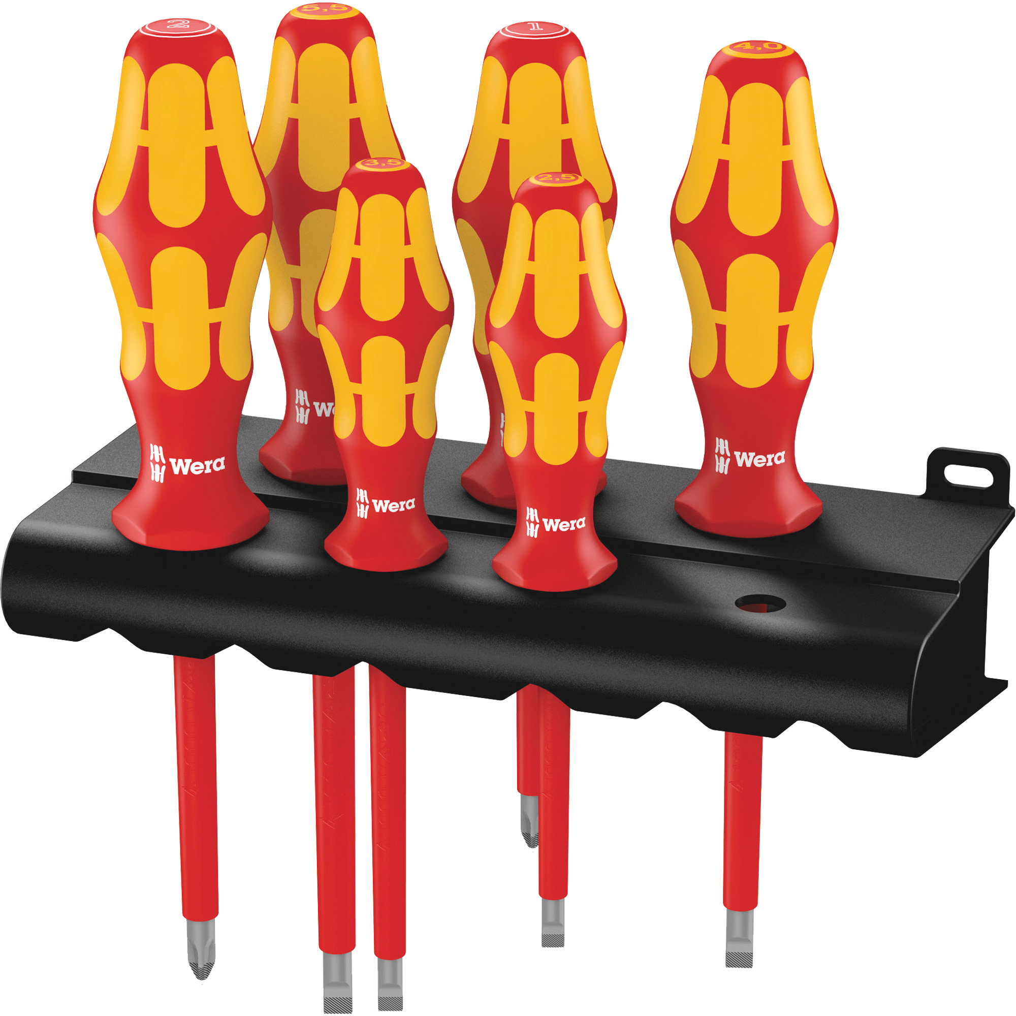 Jeu de tournevis isolés, 1000 V, 6 M
