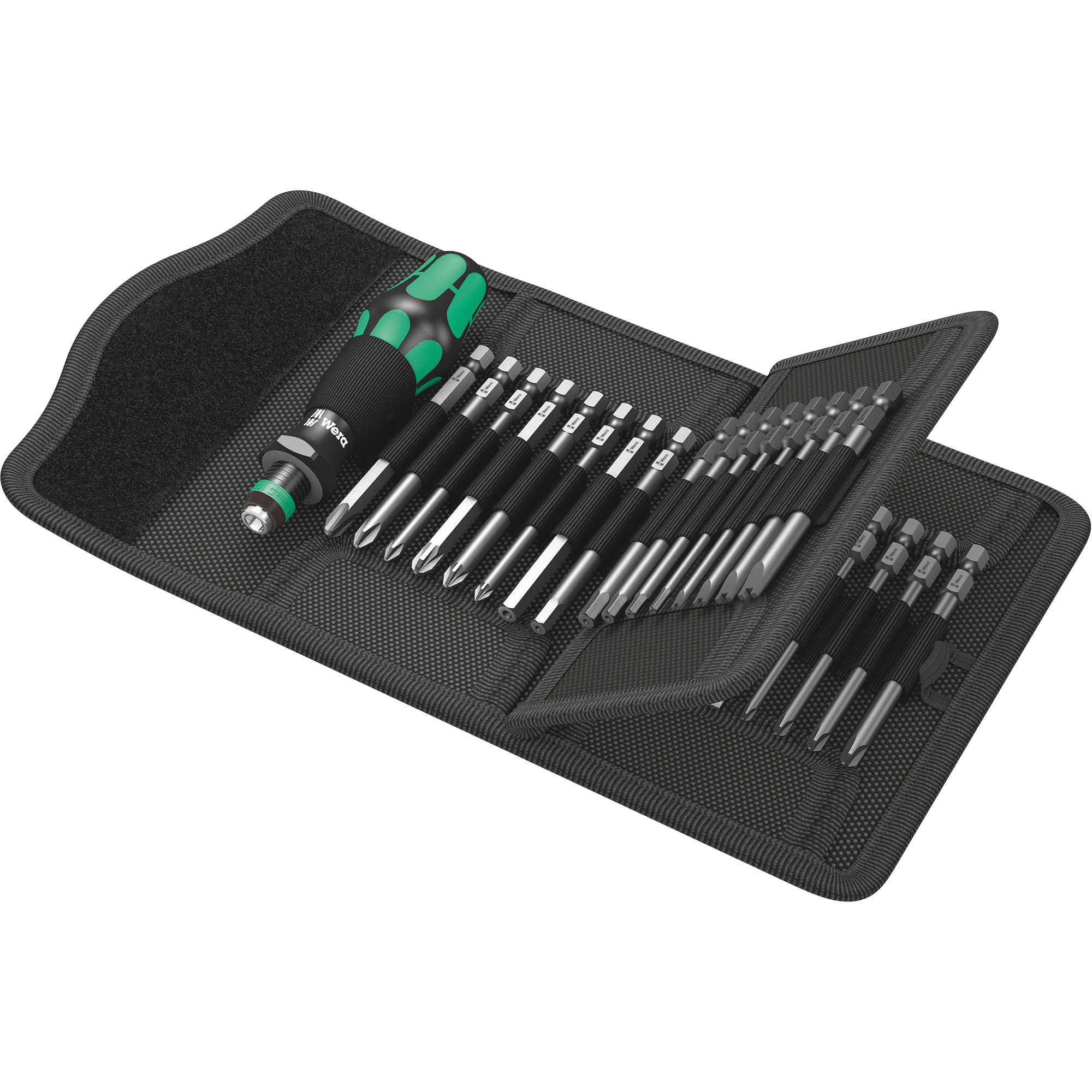 Jeu de tournevis Multi 62 Kraftform Kompakt 33 mcx, 6-5/16" lo, Prise Plastique