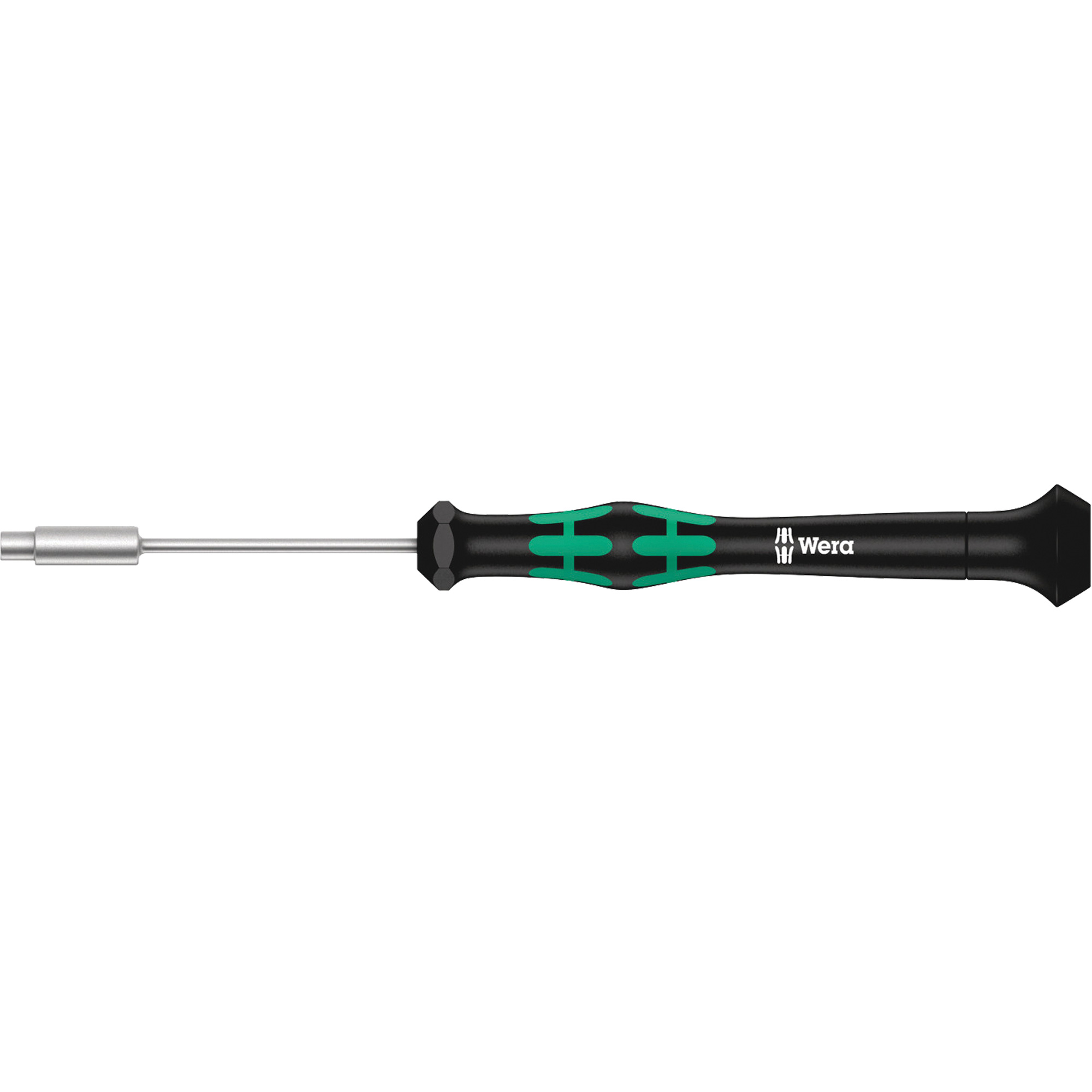 Micro-tournevis pour embouts, 7/64" prise, 6-3/16" lo, Non magnétique