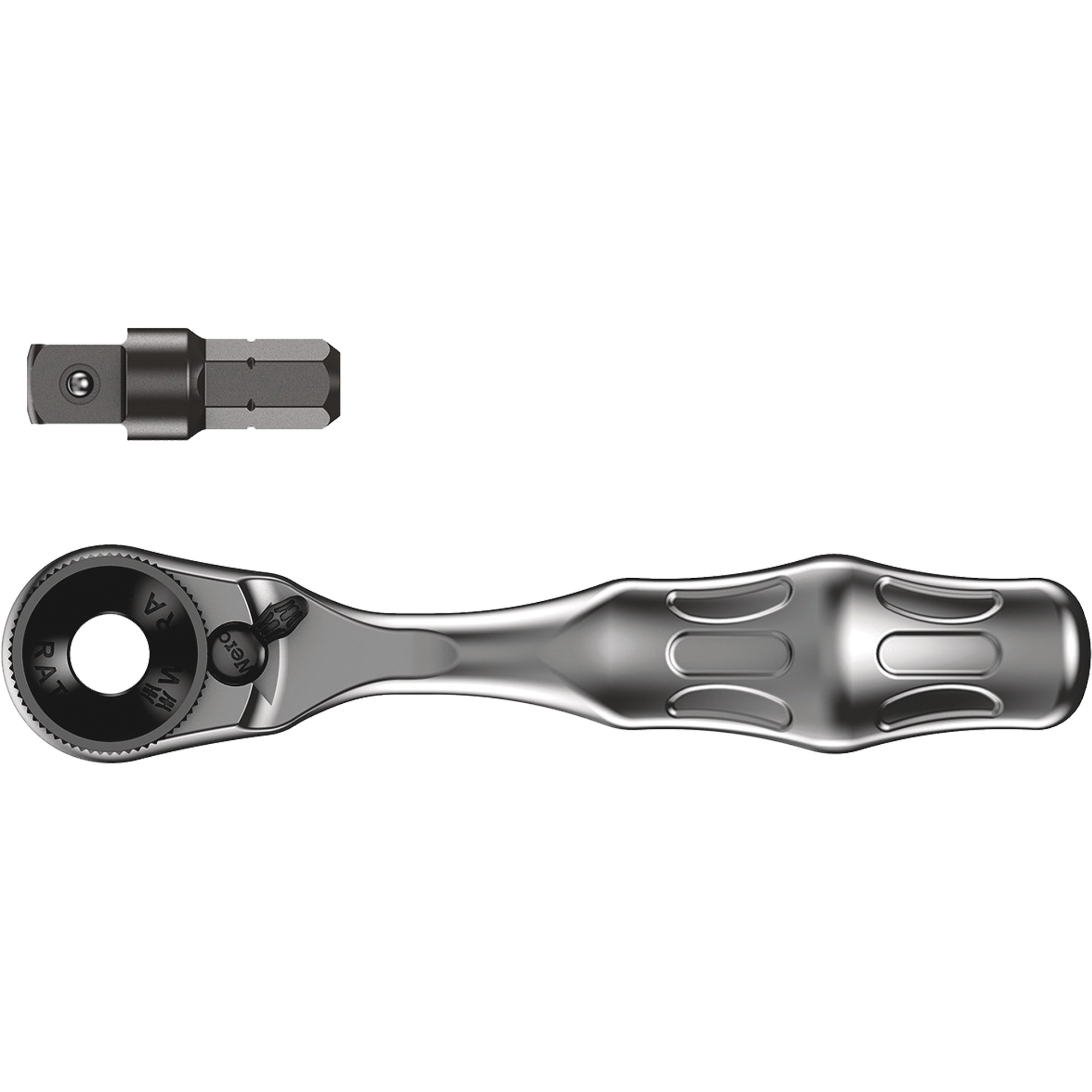 Mini rochet en métal 1/4, Prise de 1/4", Poignée Ergonomique