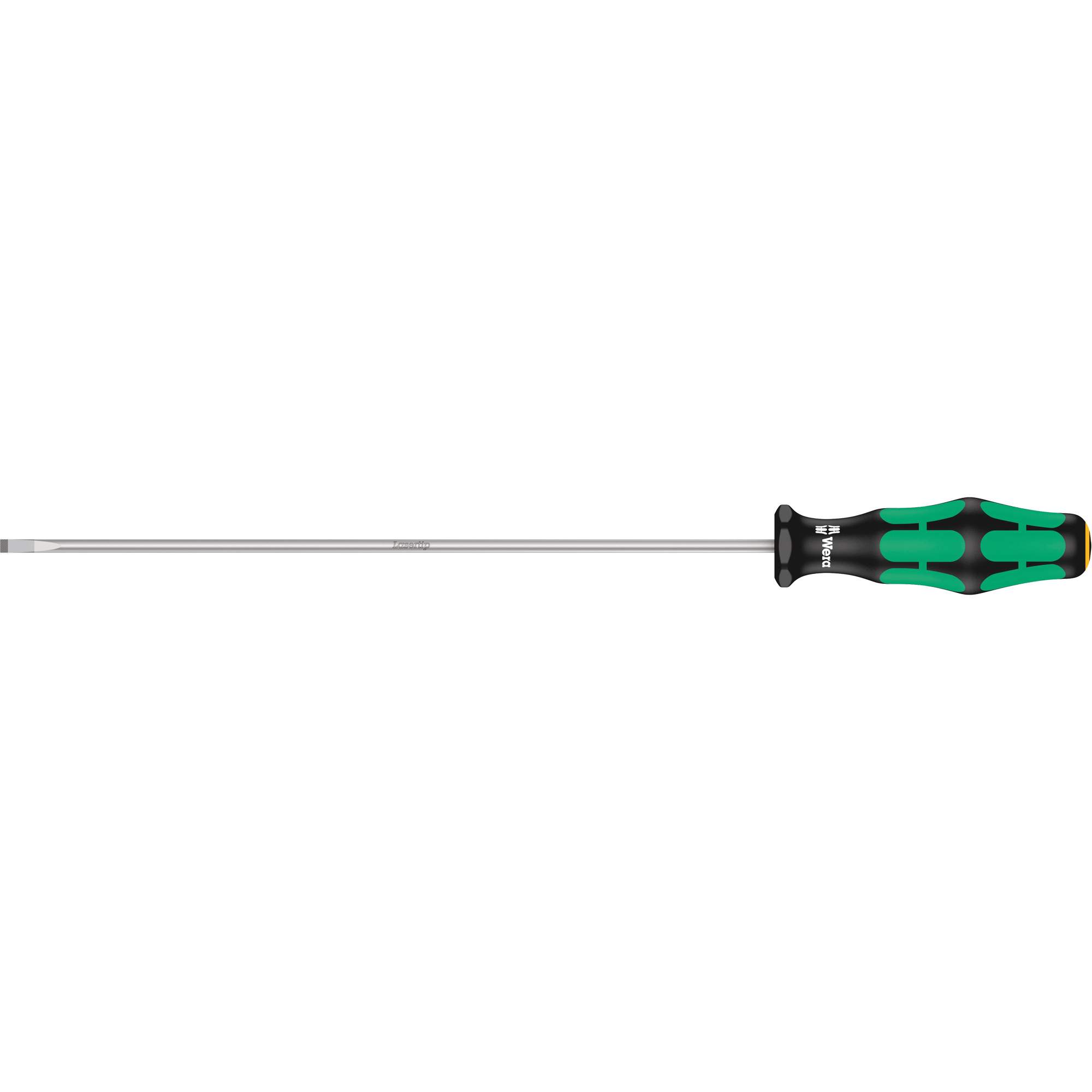 Tournevis à fente, Tige de 3,5 mm, Ronde, 11-1/16" lo, Prise en Plastique