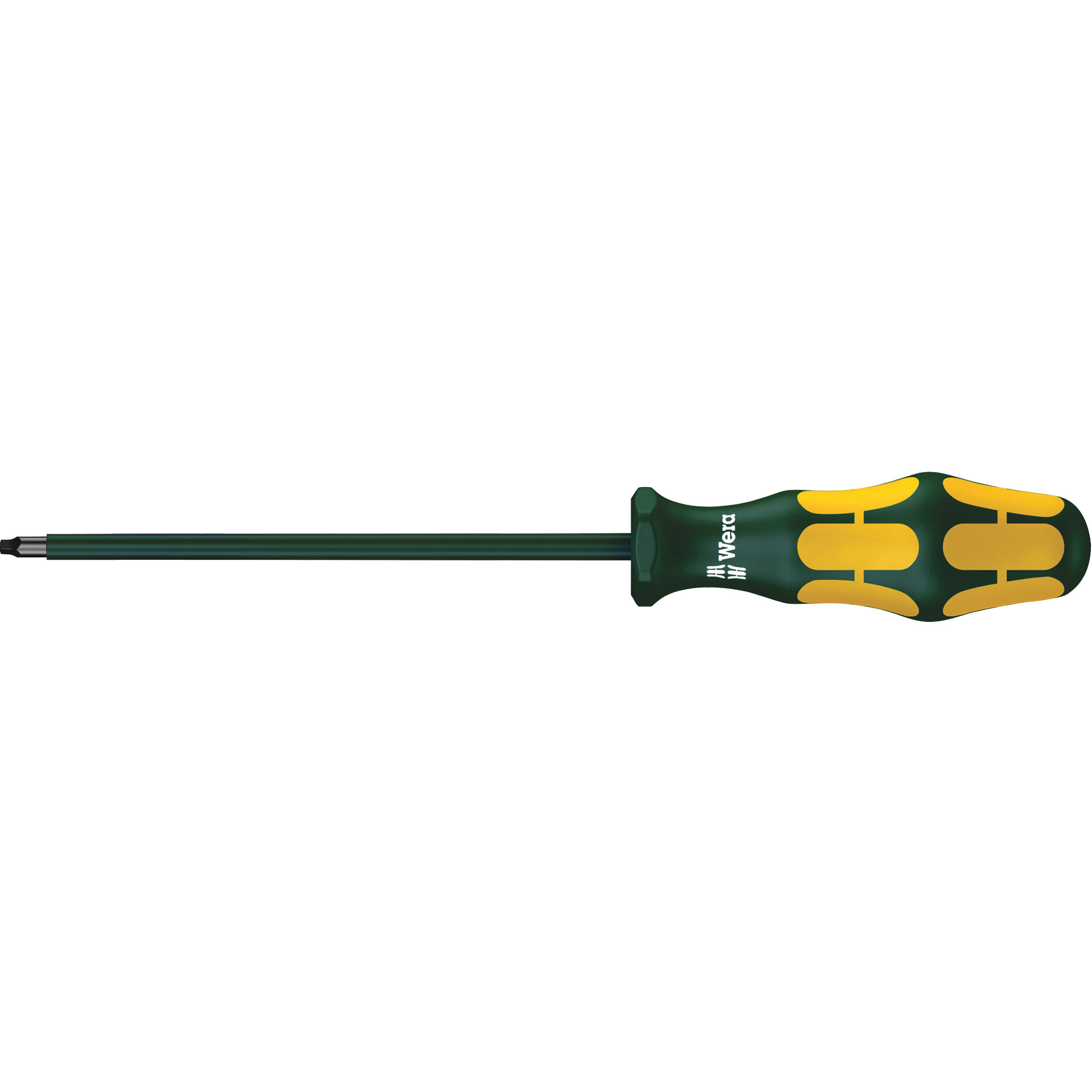 Tournevis carré isolé 160 iS VDE, Tige de #1, Ronde, 9-3/4" lo, Prise en Plastique