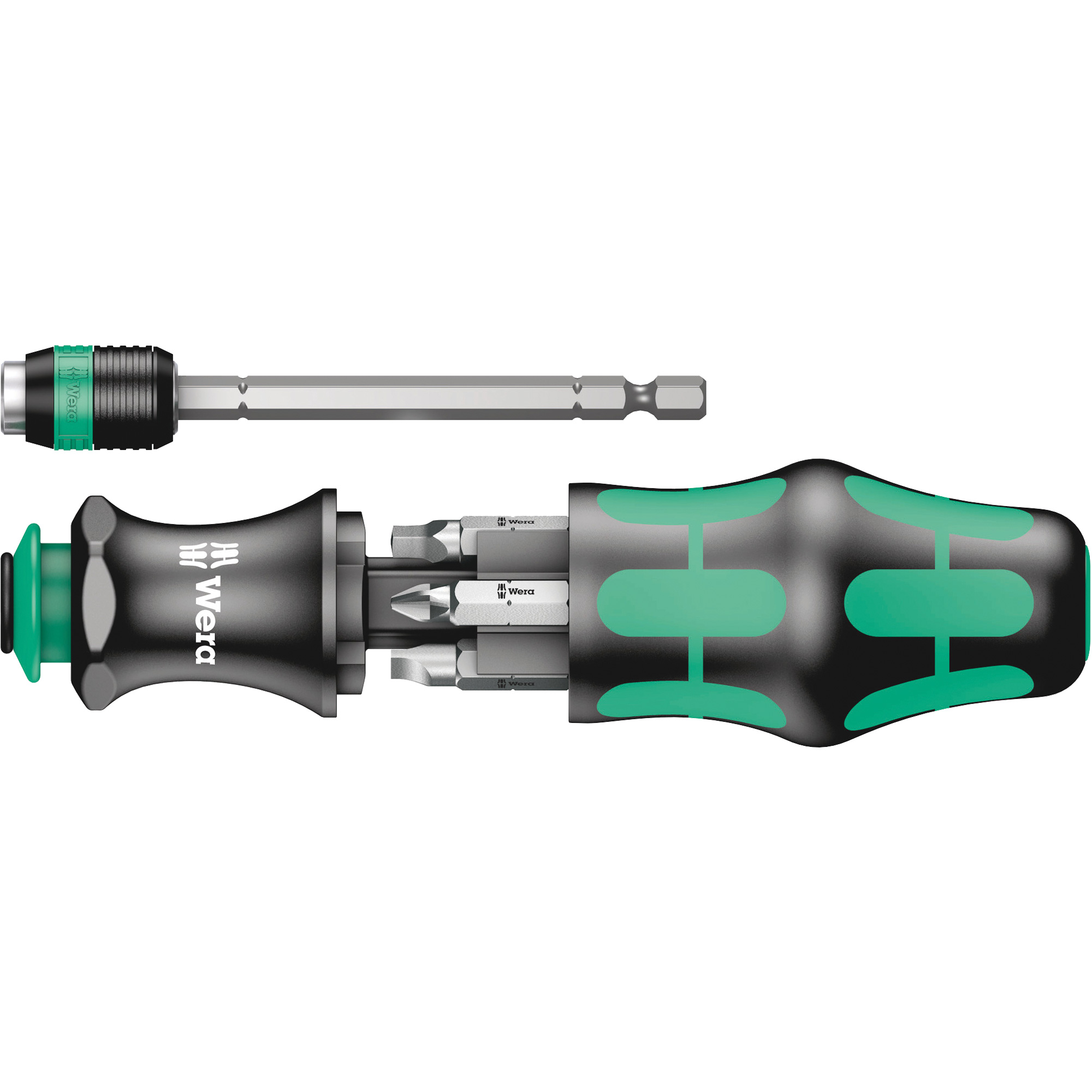 Tournevis Multi 26 Kraftform Kompakt, 7-11/16" lo, Prise Plastique