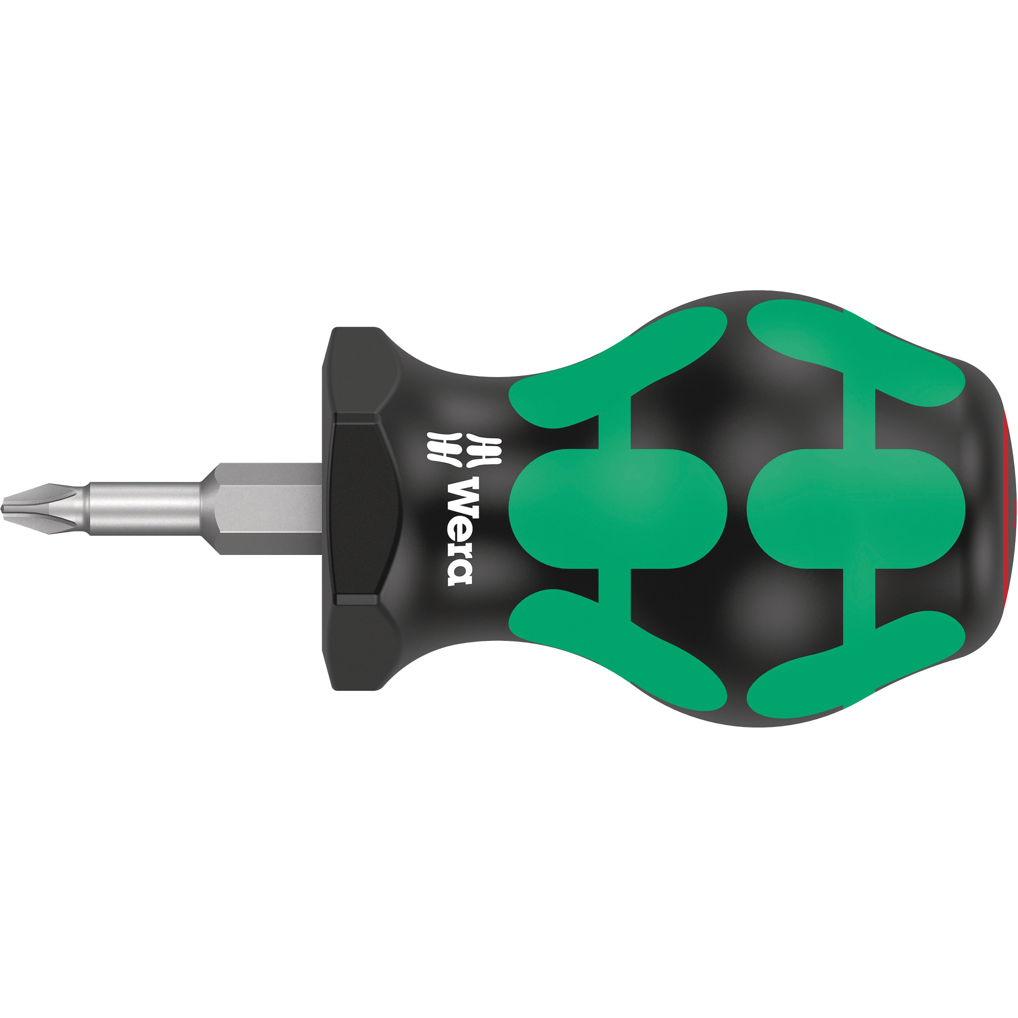 Tournevis Phillips court, #1, 4" l, Prise Plastique