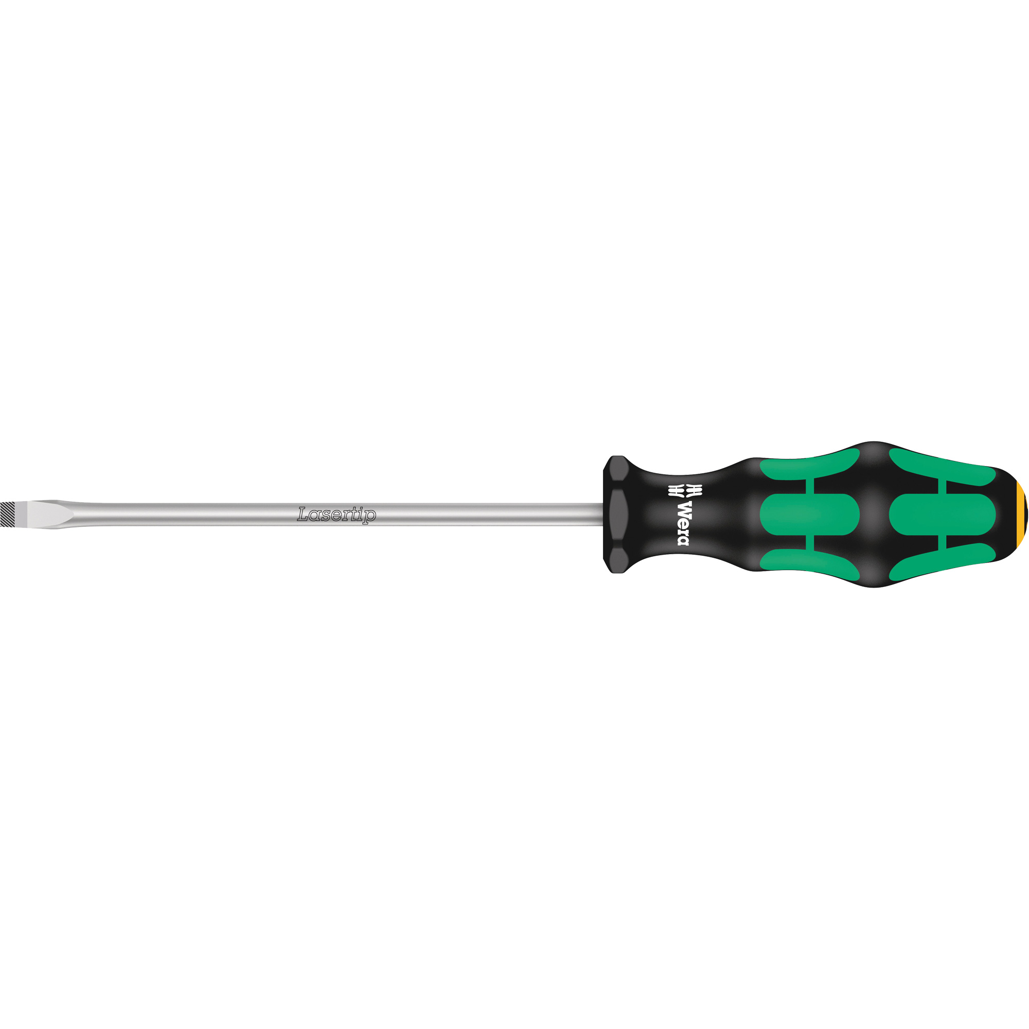 Tournevis pour vis à fente conique, Tige de 6,5 mm, Ronde, 10-1/16" lo, Prise en Plastique