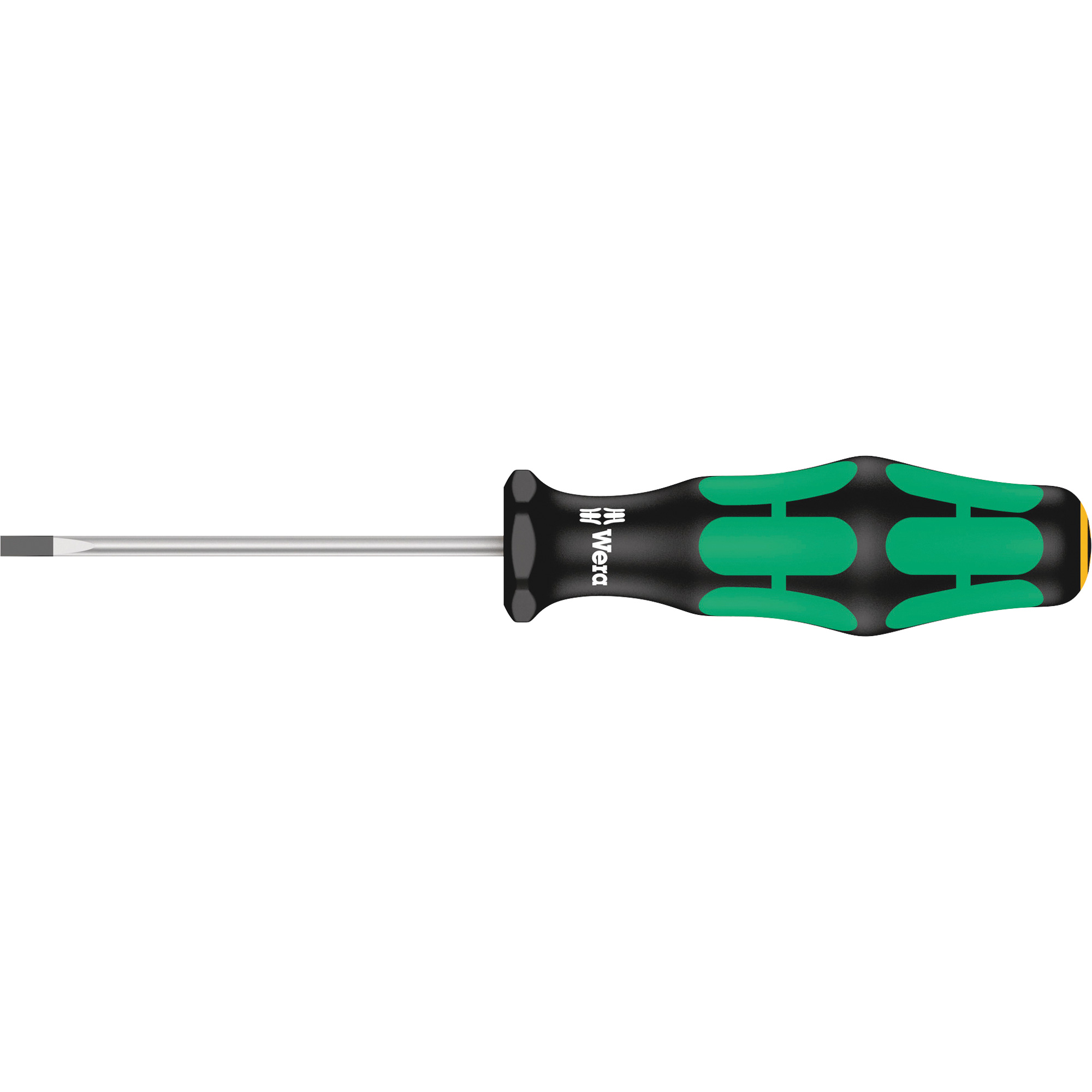 Tournevis pour vis à fente, Tige de 3/32", Ronde, 5-1/8" lo, Prise en Plastique