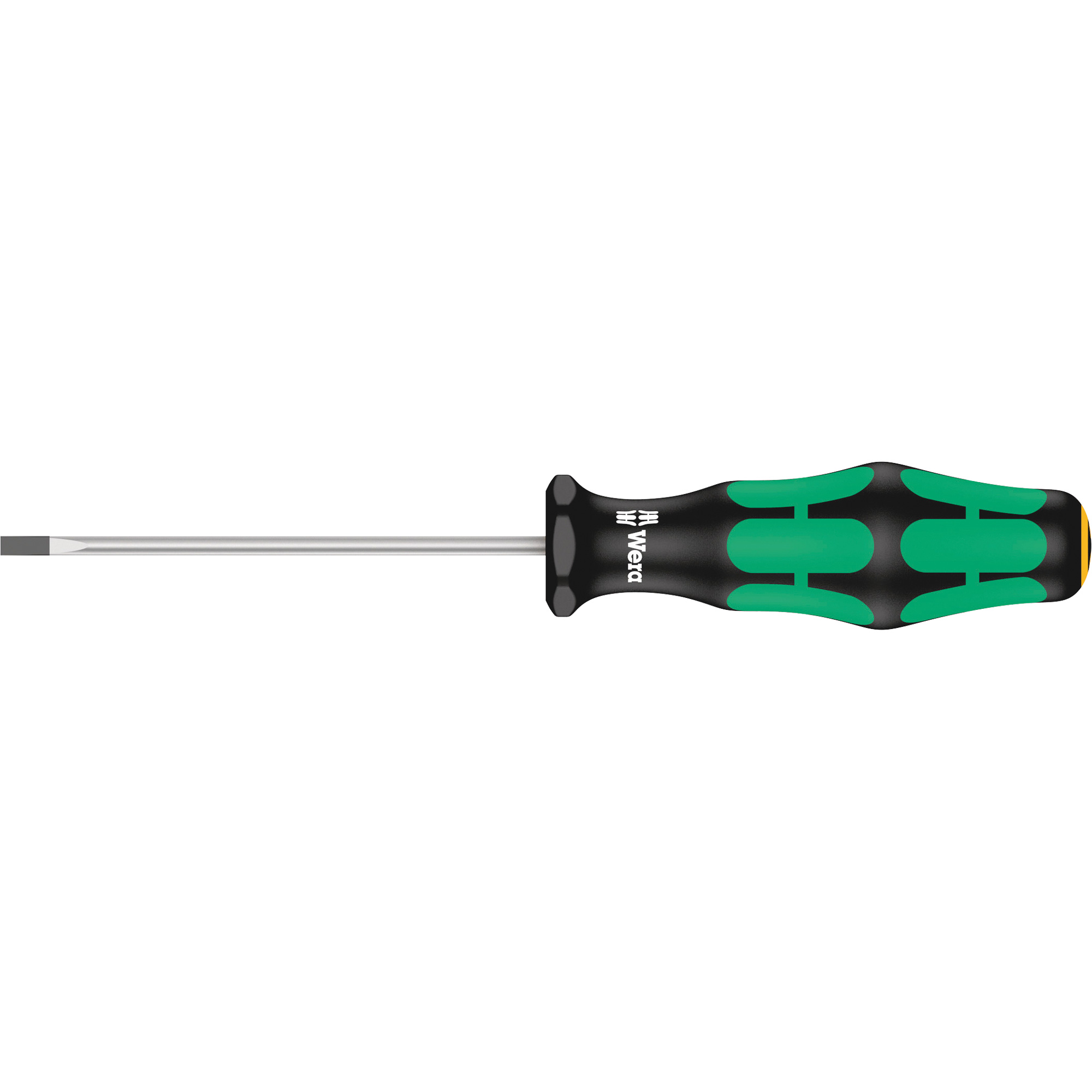 Tournevis pour vis à fente, Tige de 3/32", Ronde, 5-11/16" lo, Prise en Plastique