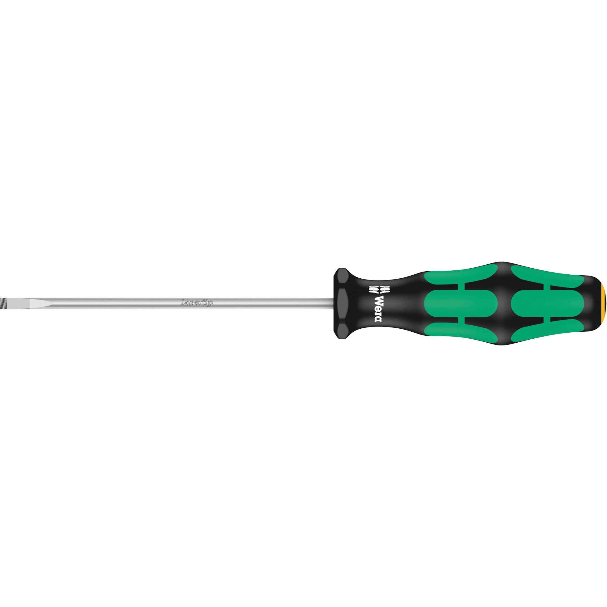 Tournevis pour vis à fente, Tige de 3,5 mm, Ronde, 7-1/8" lo, Prise en Plastique