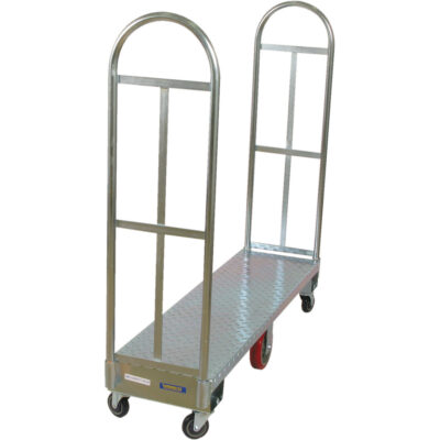 Chariot à plateforme U-Boat, 60" lo x 16" la x Capacité 1750 lb, Roues en Polyuréthane