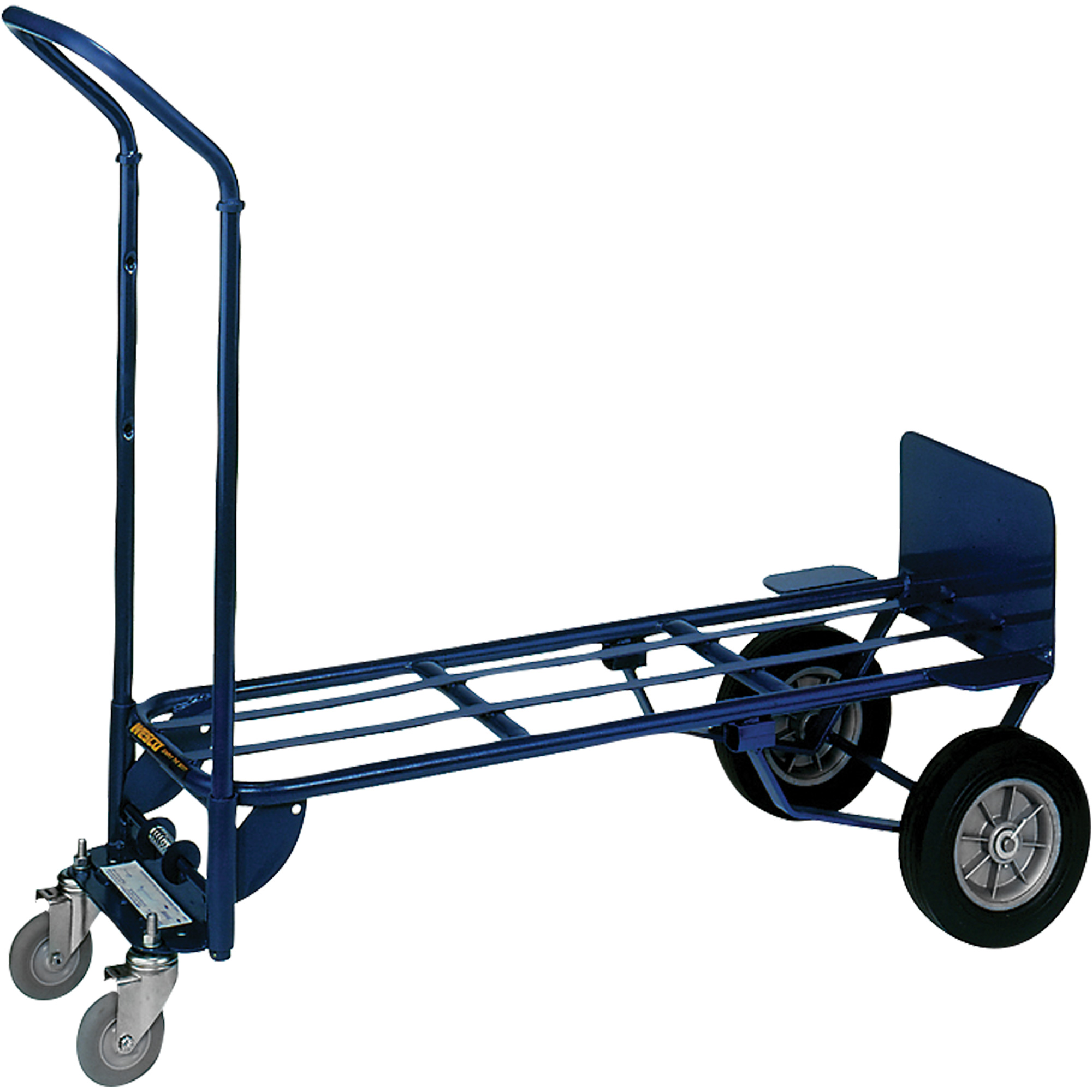 Chariot de manutention industriel convertible de luxe, Acier, Capacité 1000 lb