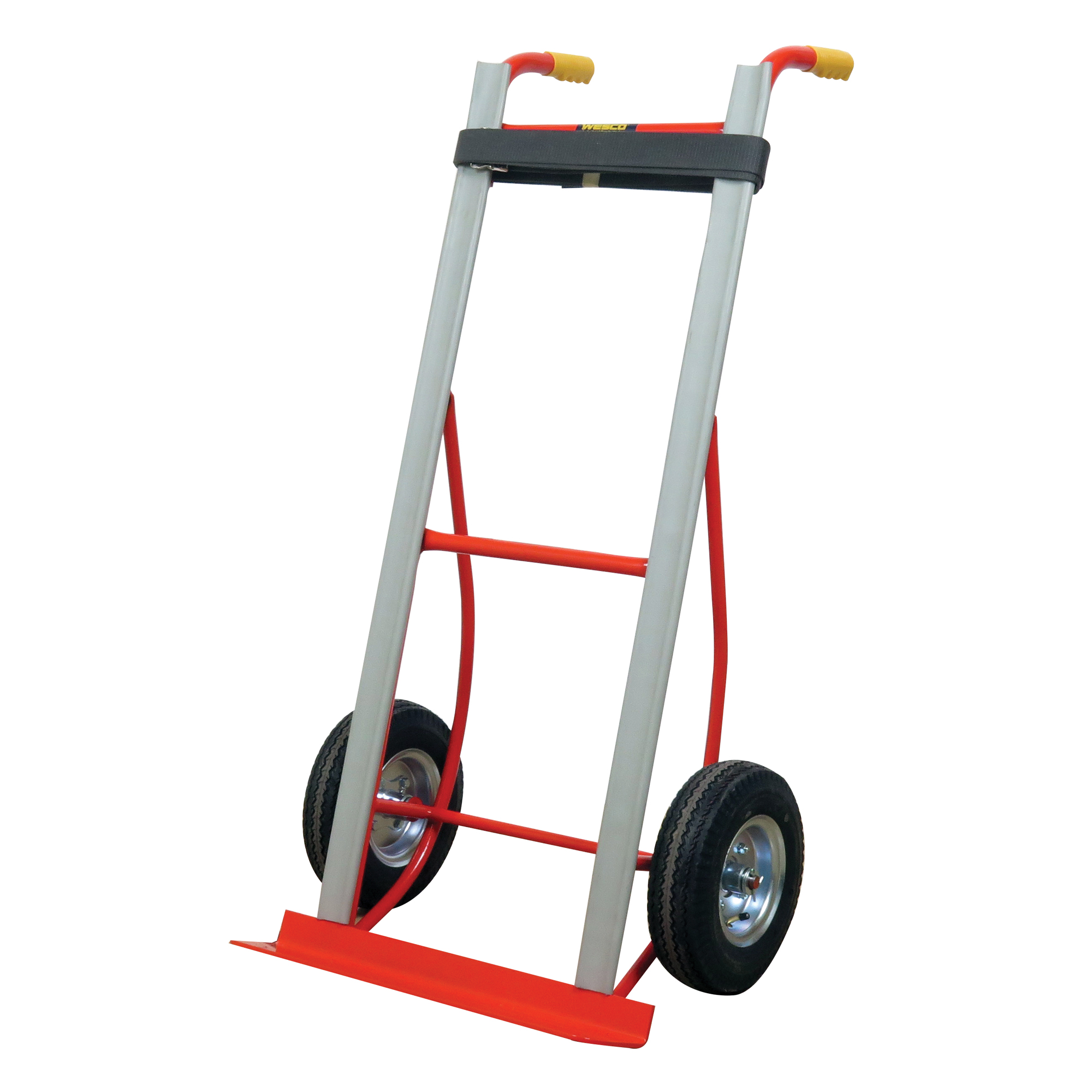 Chariot pour machines distributrices L-1, Acier, Capacité 700 lb, 28-1/2" la x 55" h