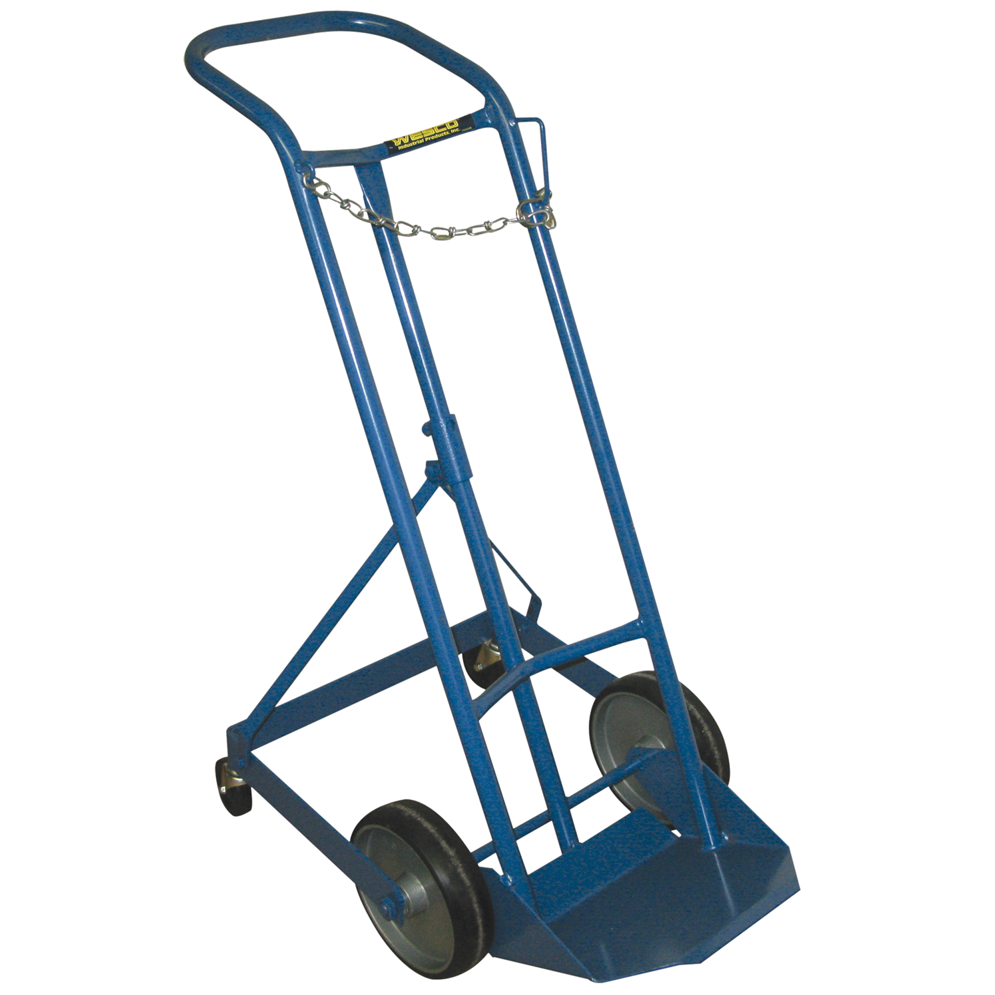 Chariot professionnel CC-1 pour bouteille de gaz, Roues Caoutchouc moulé, Base de 9" la x 7-1/4" lo, 250 lb