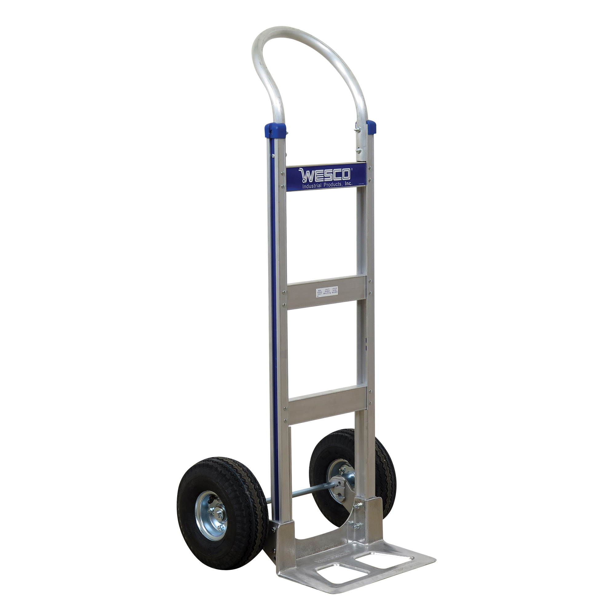 Diable Cobra-Lite 410-T14-P, Prise Continu, Aluminium, Hauteur de 49", Capacité 600 lb
