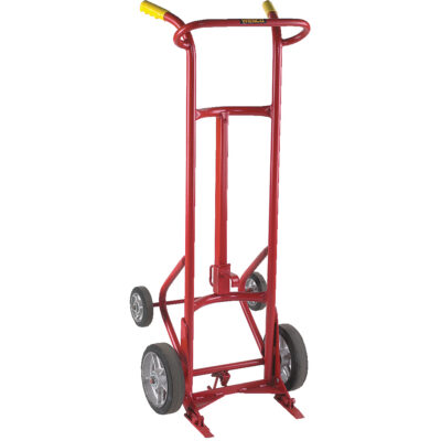 Diable de luxe pour baril 15BT, Fabriqué en Acier, 30 - 55 gal. US (25 - 45 gal. imp.)