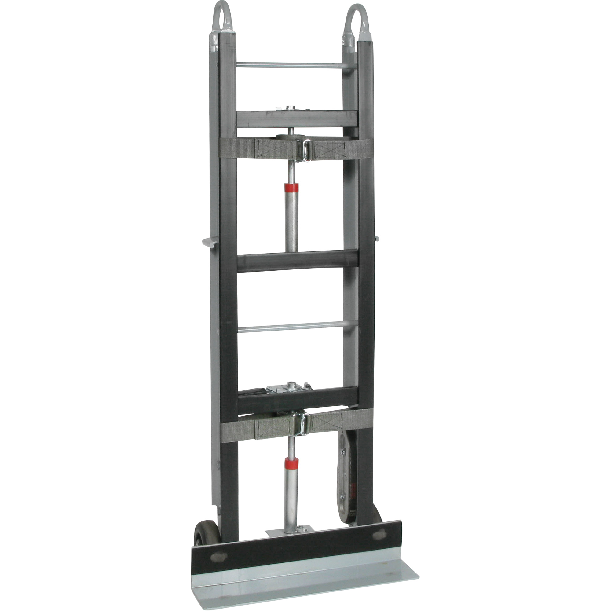 Diable pour électroménagers et machines distributrices, Aluminium, Capacité 550 lb, 24" la x 61" h