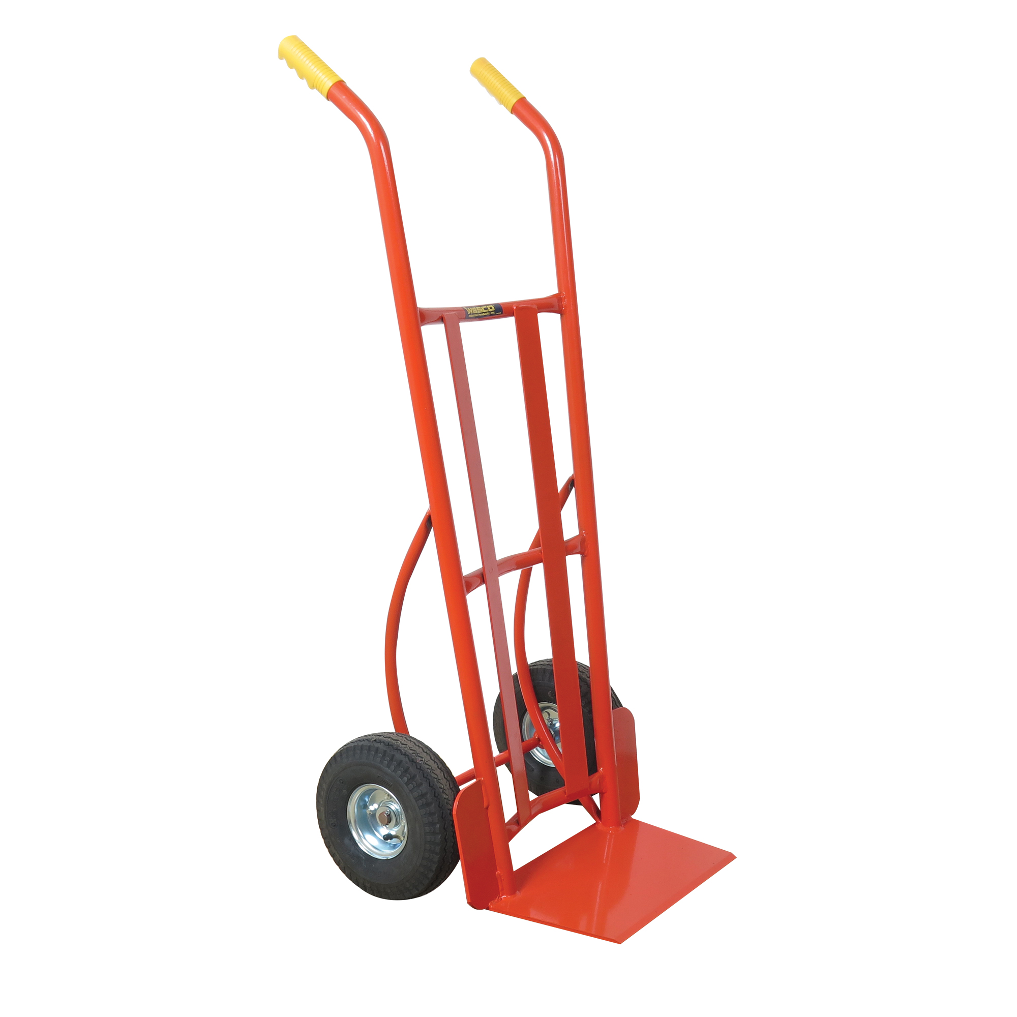 Diable robuste pour l'entrepôt - TM-PB, Prise Double, Acier, Hauteur de 50-1/2", Capacité 700 lb