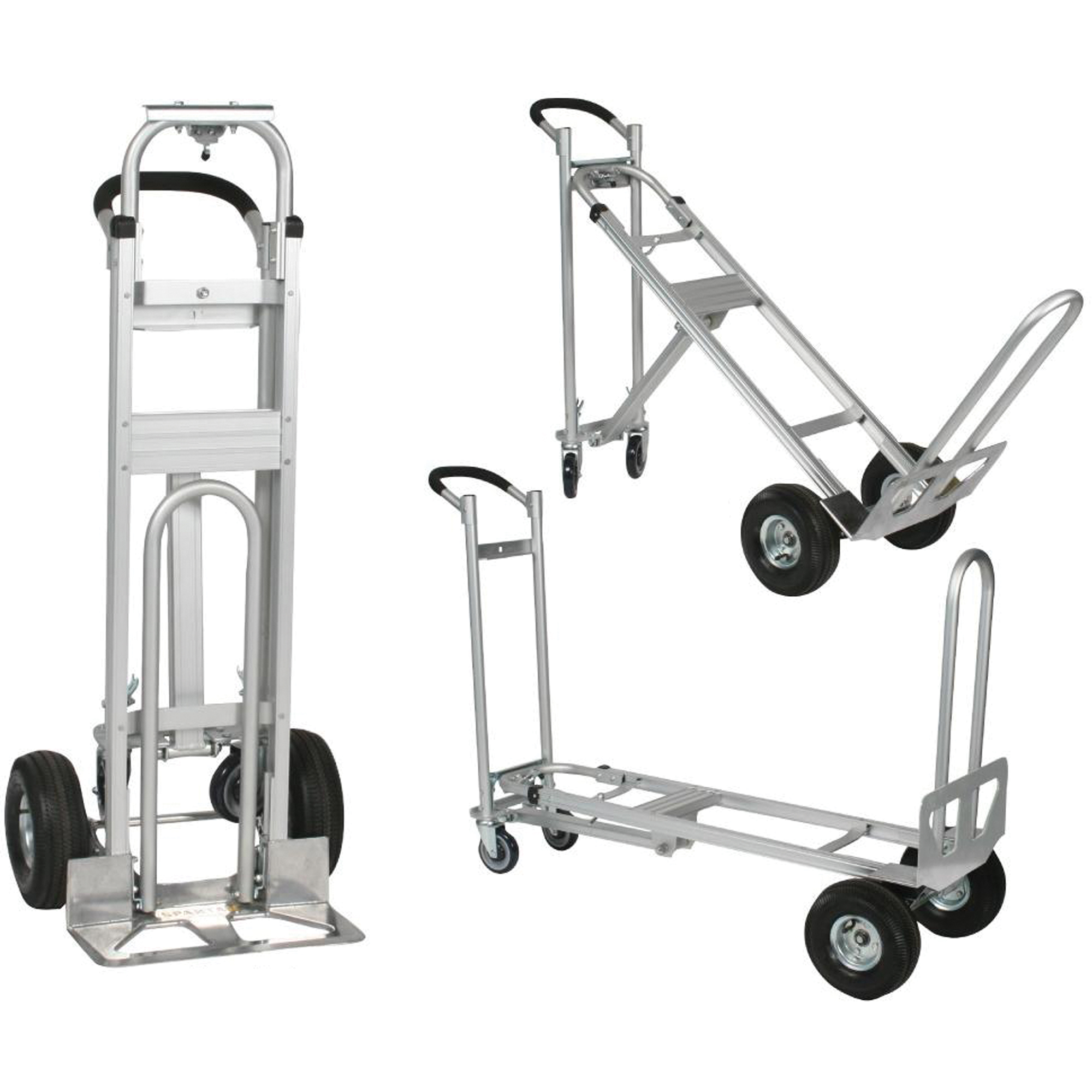 Diables à 3 positions Spartan IIIMC, Aluminium, Capacité 750 lb – Image 3