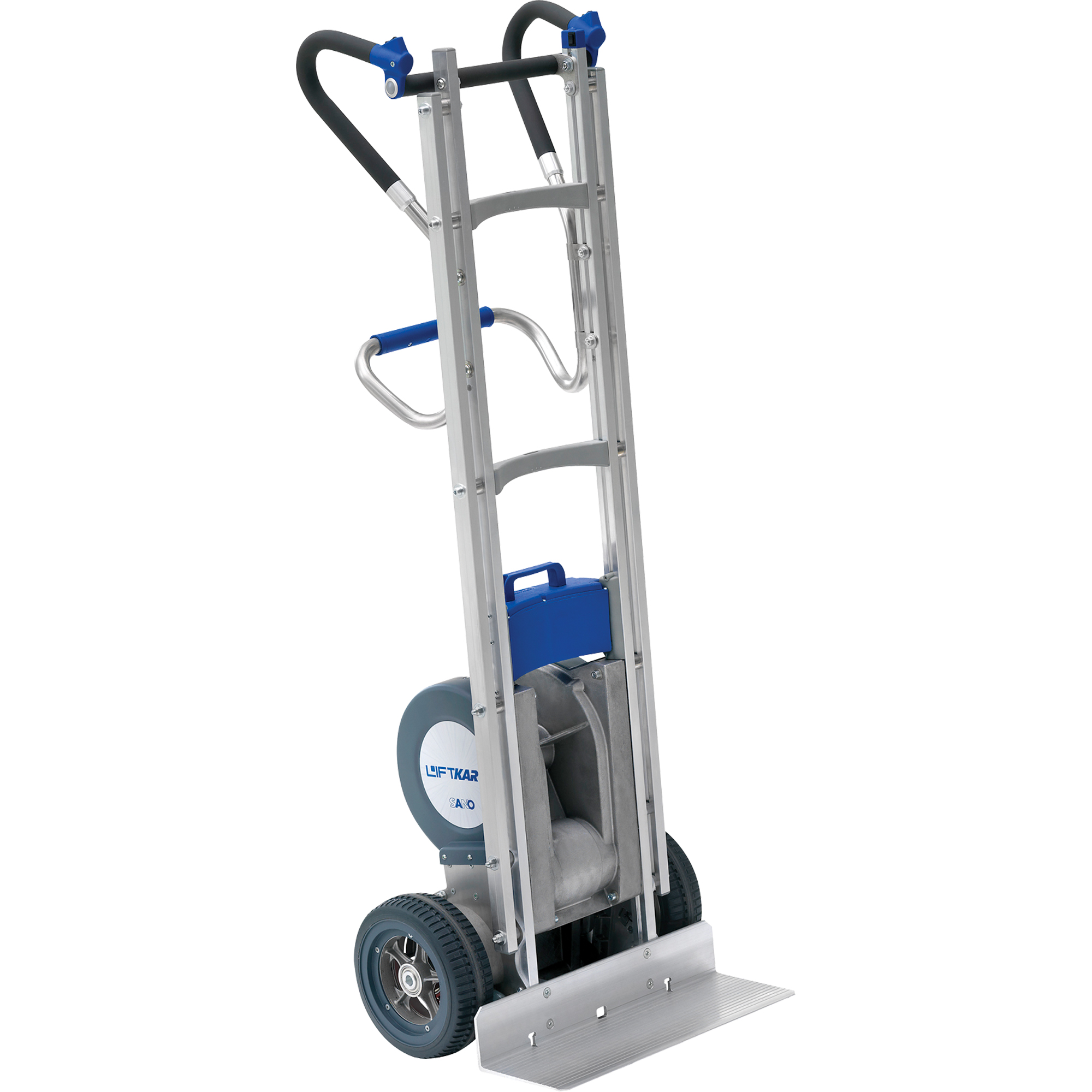 Diables monte-marches robustes en aluminium, Cadre en Acier, 21" la x 63" h, Capacité de 725 lb