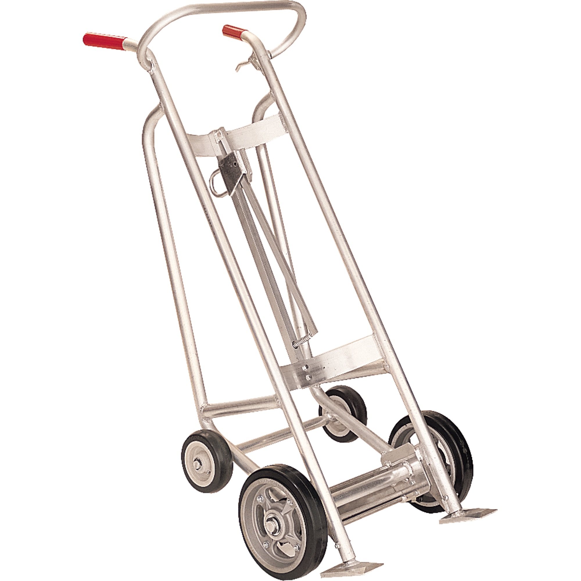 Diables pour baril avec frein manuel, Fabriqué en Aluminium, 25 - 55 gal. US (20 - 45 gal. imp.)