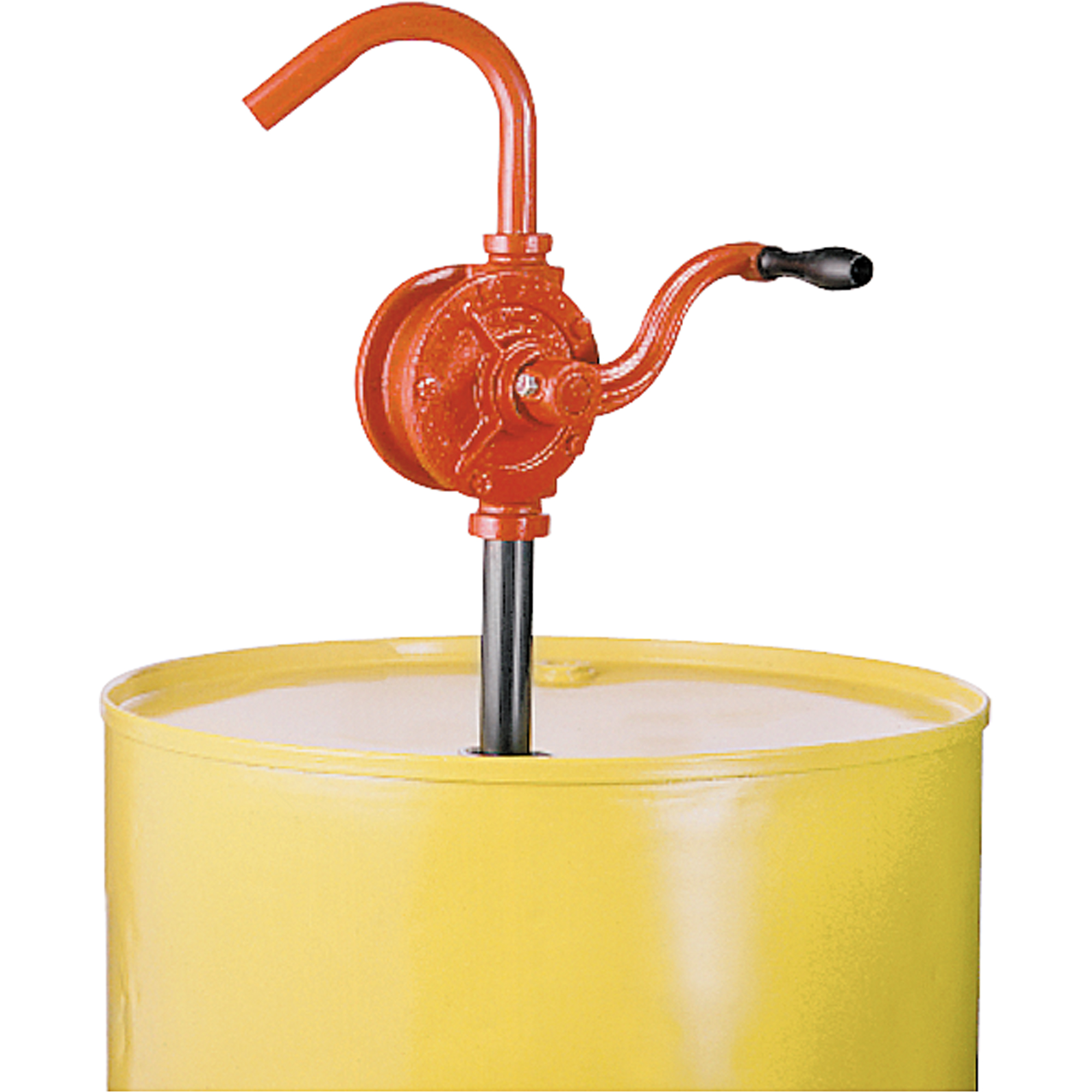 Pompe rotative pour barils, Fonte, Pour capacité 15-55 gal., 7,5 gallons/100 révolutions