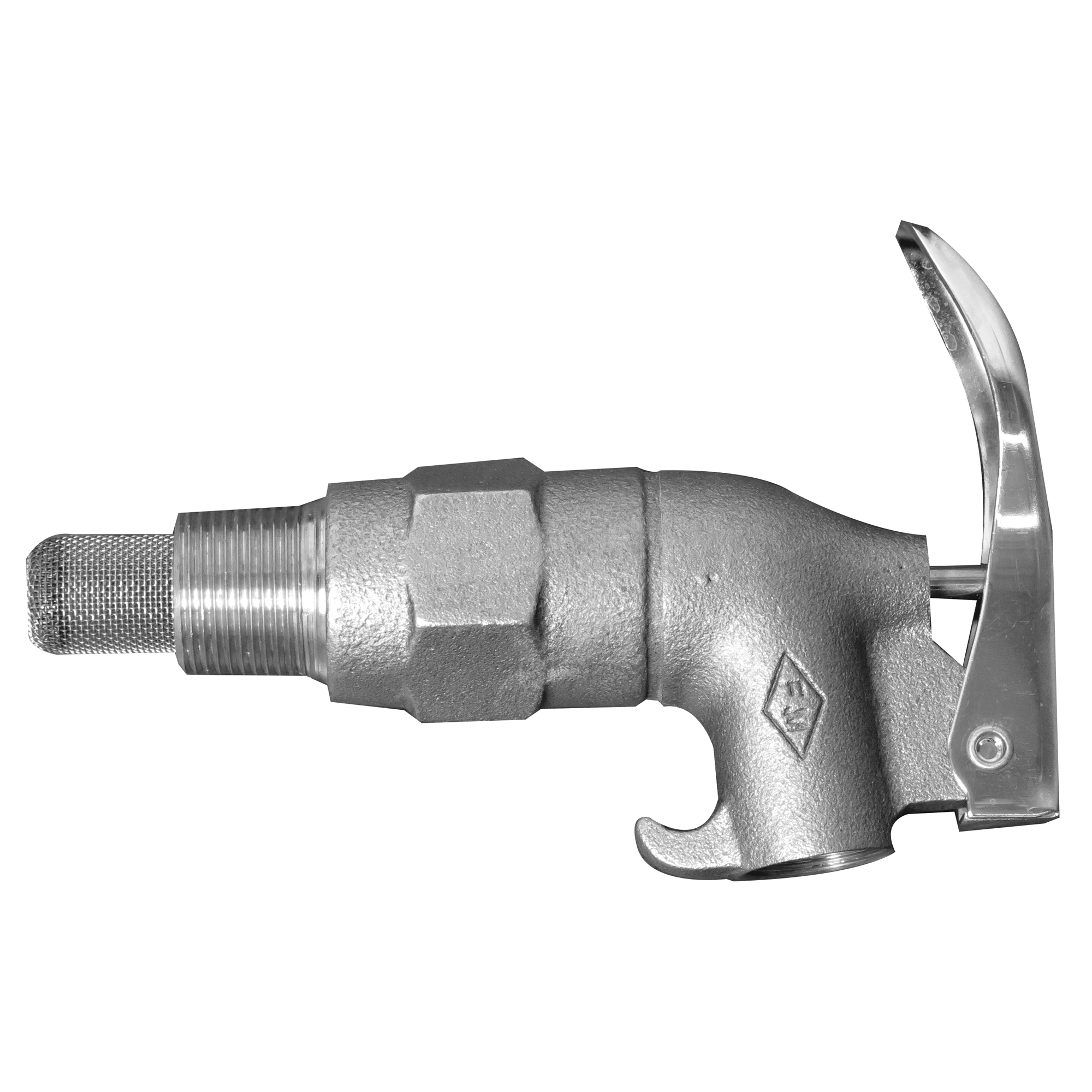 Soupape de baril en zinc avec pare-flamme, Alliage de zinc, entrée NPT 3/4"