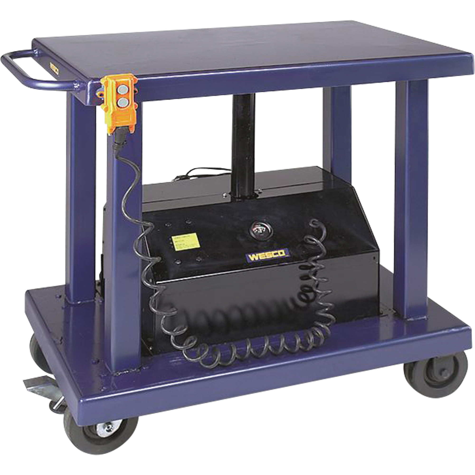 Table élévatrice hydraulique, Acier, 24" la x 36" lo, Capacité 2000 lb