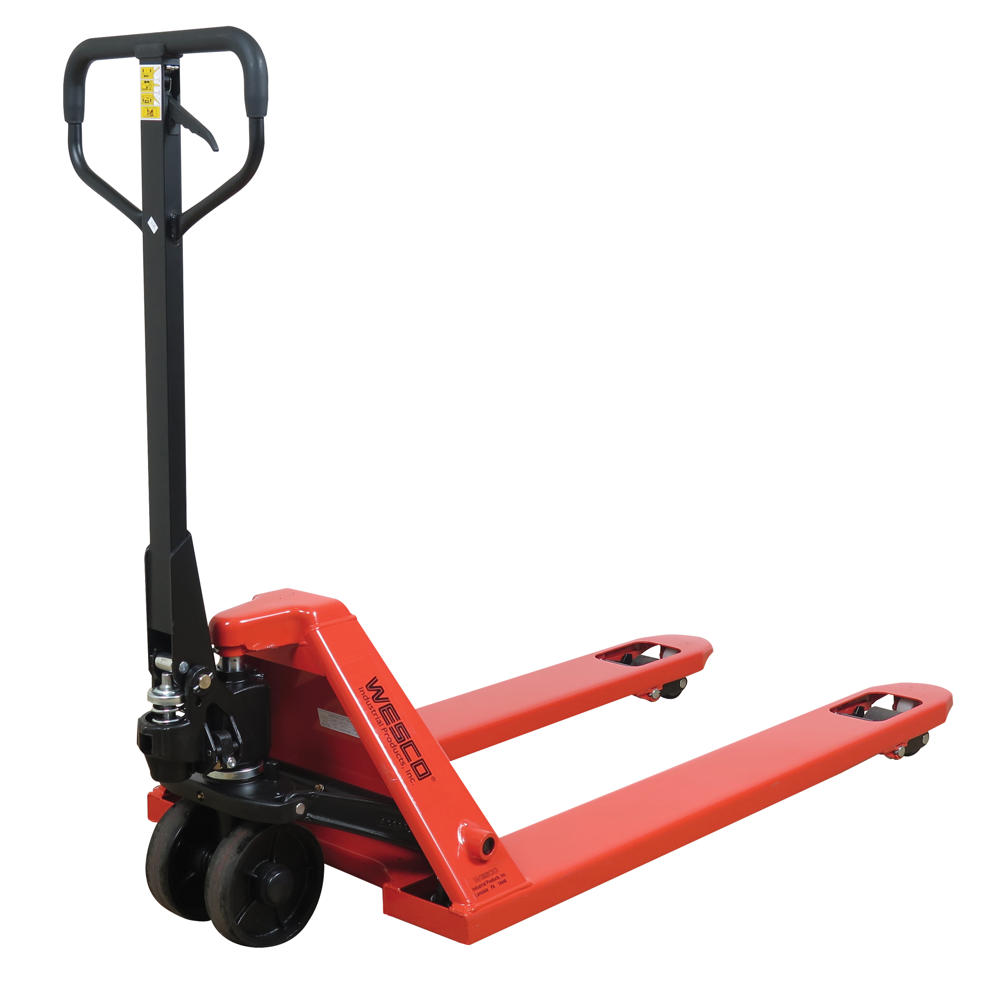 Transpalette, Acier, 48" lo x 27" la, Capacité 5500 lb
