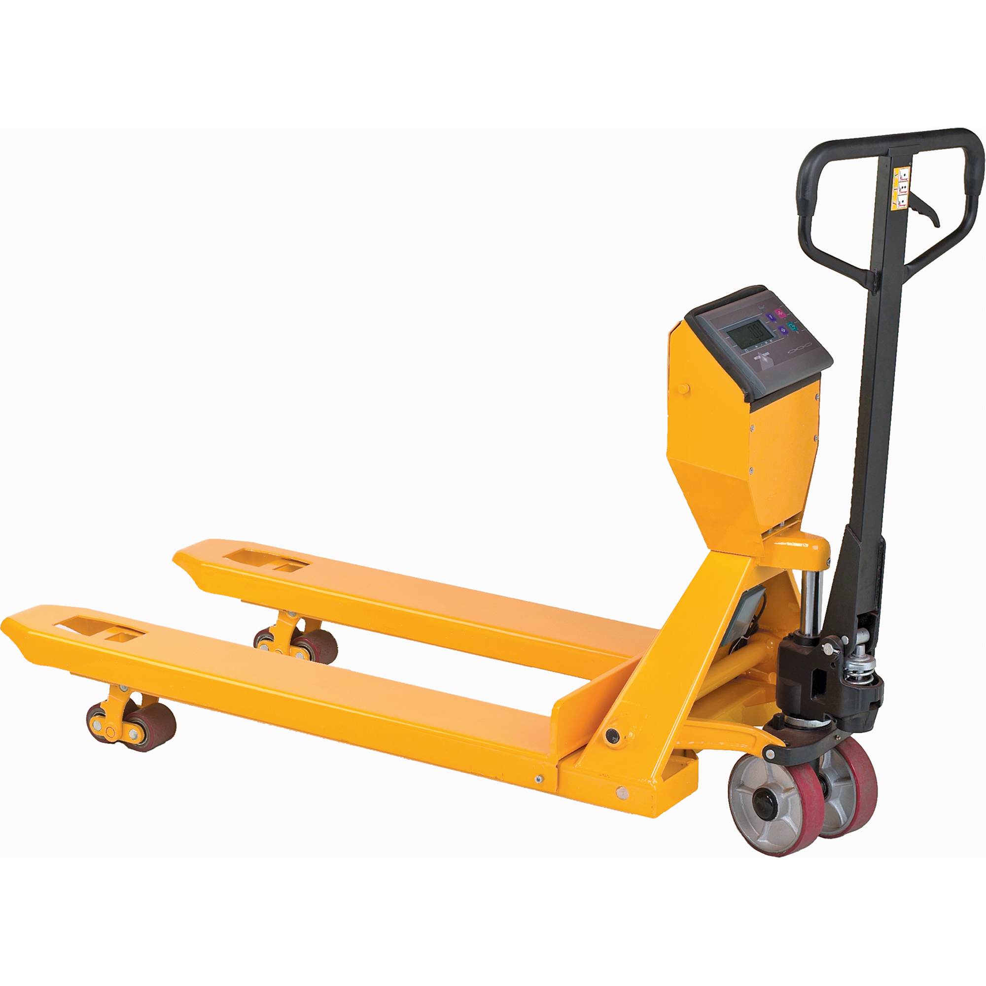 Transpalette avec balance numérique, 27,5" lo x 27,5" la, Capacité de 5000 lb