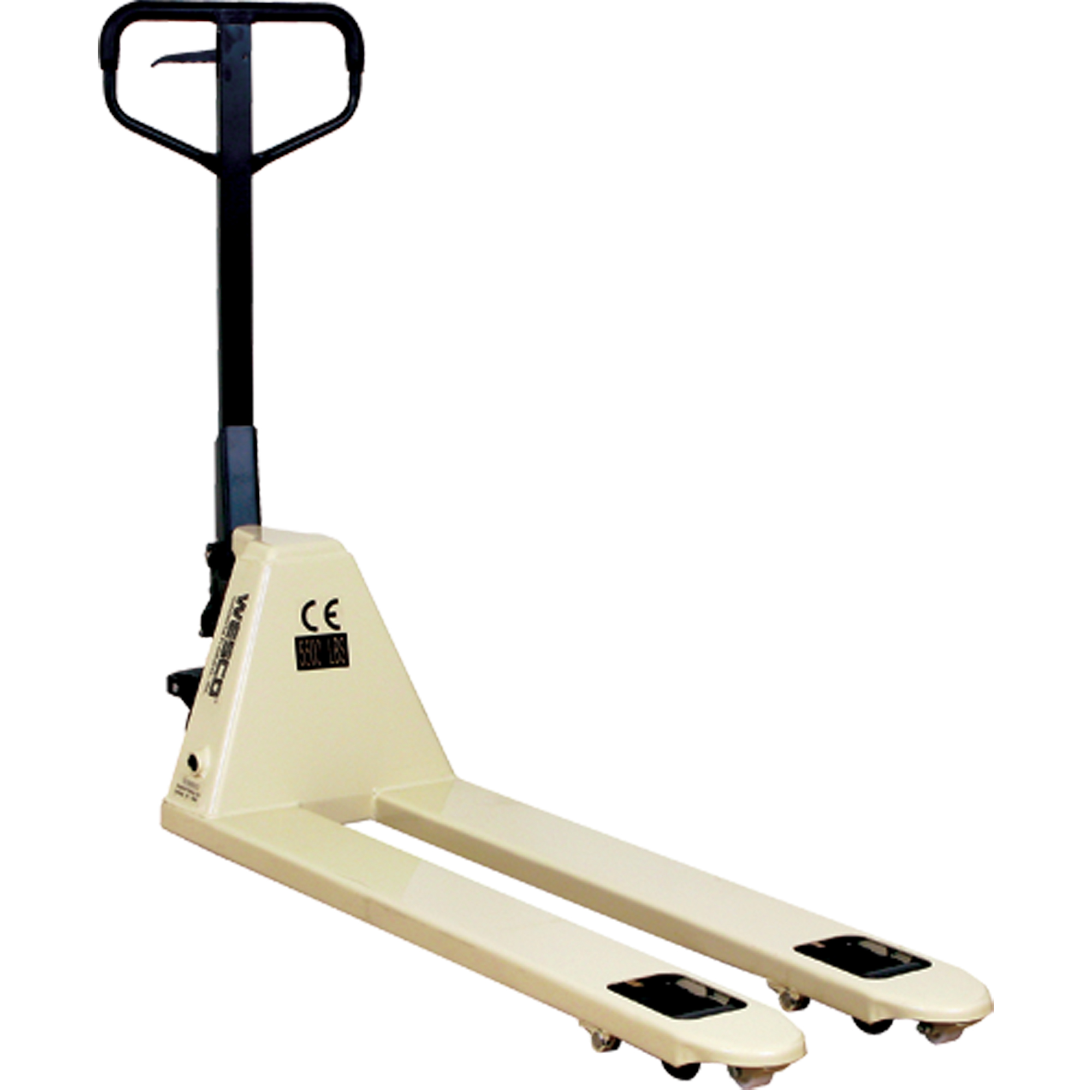 Transpalettes pour allées étroites, Acier, 48" lo x 18" la, Capacité 5500 lb