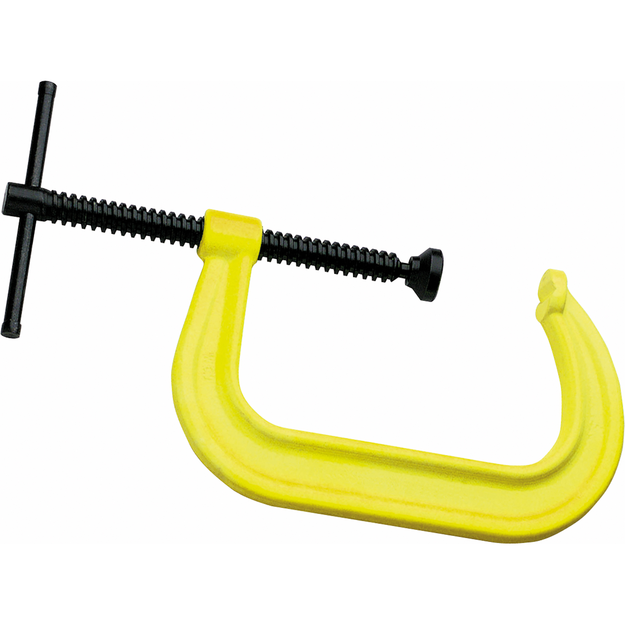 Serre-joint en C de sécurité haute visibilité, Capacité de , Profondeur de gorge de 4-1/8" (105 mm)