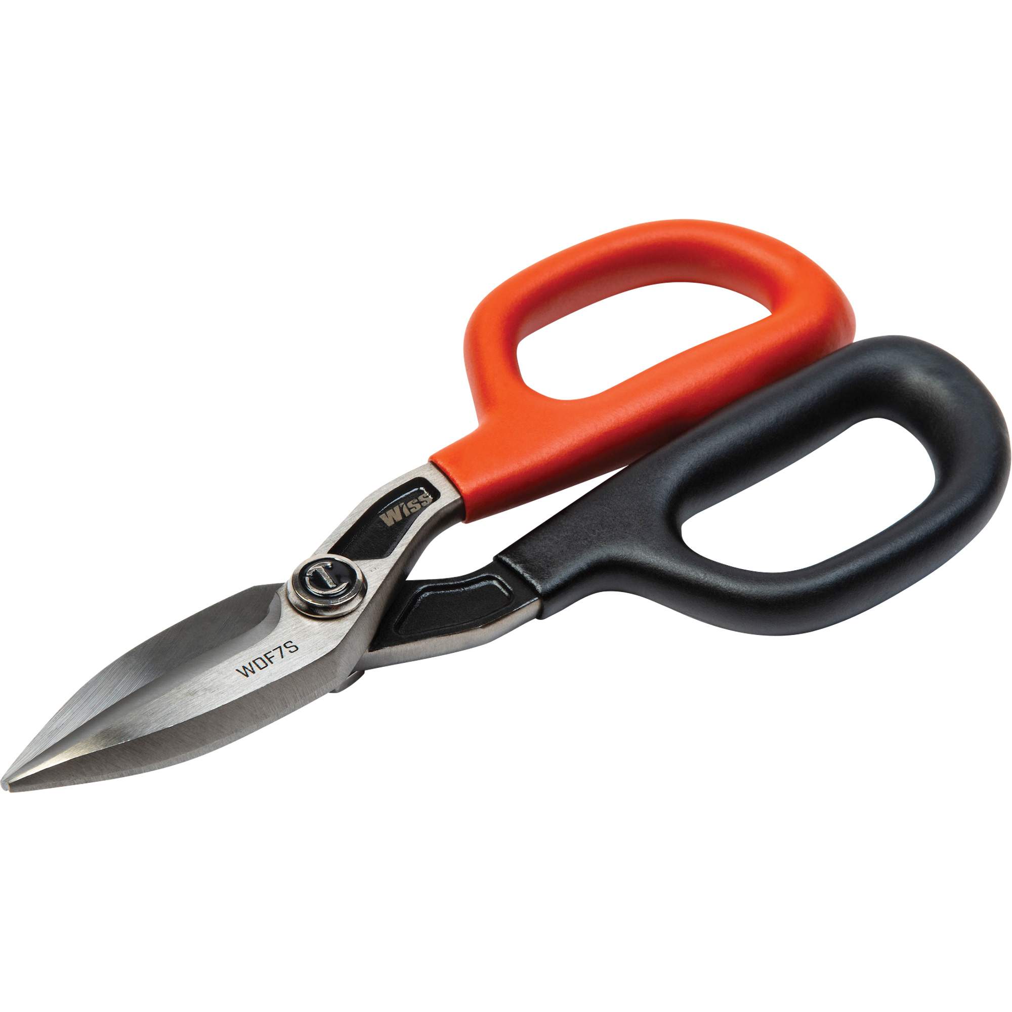 Cisaille de ferblantier droite, Longueur de coupe de 1-31/50", Coupe Droit – Image 2