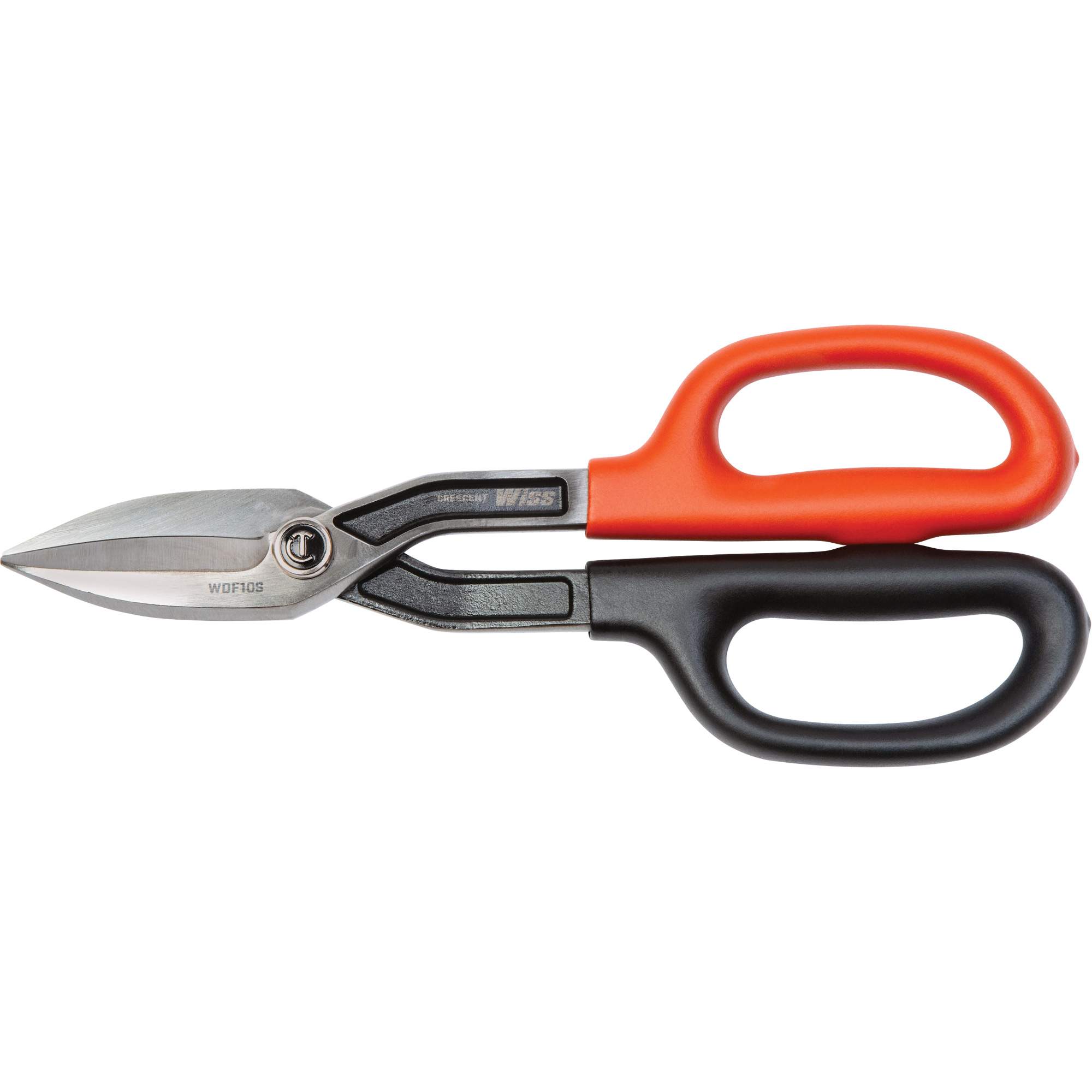 Cisaille de ferblantier droite, Longueur de coupe de 2", Coupe Droit