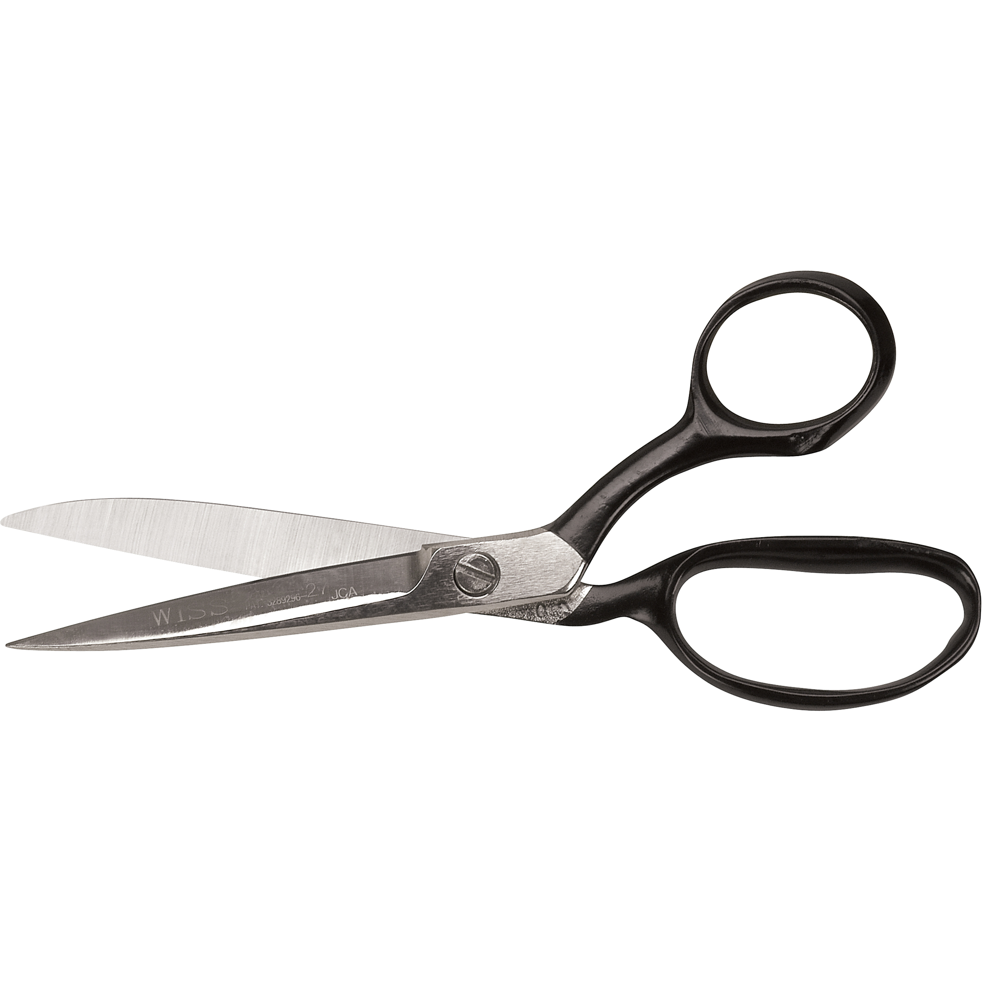 Cisaille de qualité industrielle InlaidMD, Longueur de coupe de 3-1/8", Poignée Anneaux