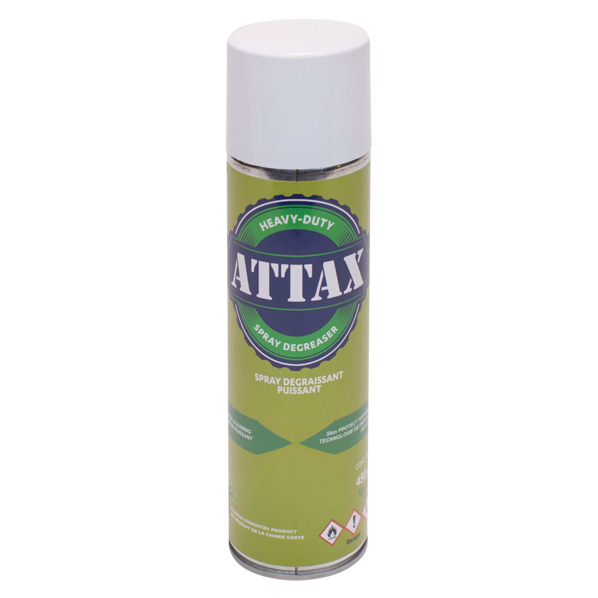Dégraissant liquide ATTAX, 16 oz, Canette aérosol