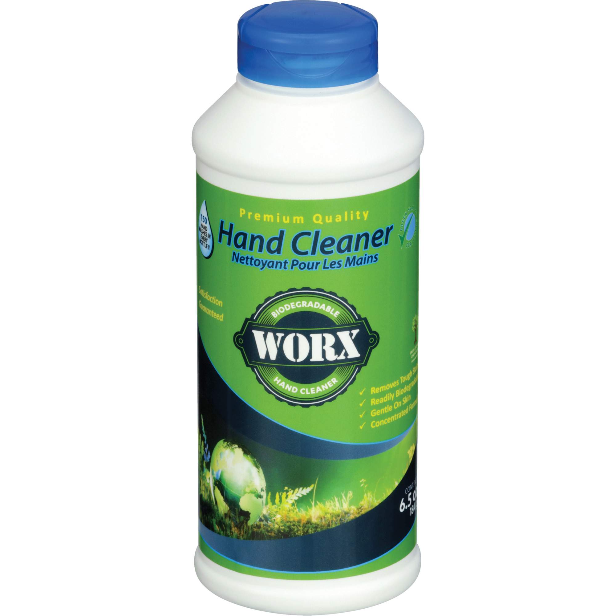 Nettoyant pour les mains biodégradable, Poudre, 0,406 lb, Bouteille, Parfumé
