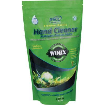 Nettoyant pour les mains biodégradable, Poudre, 4,5 lb, Pochette, Sans parfum