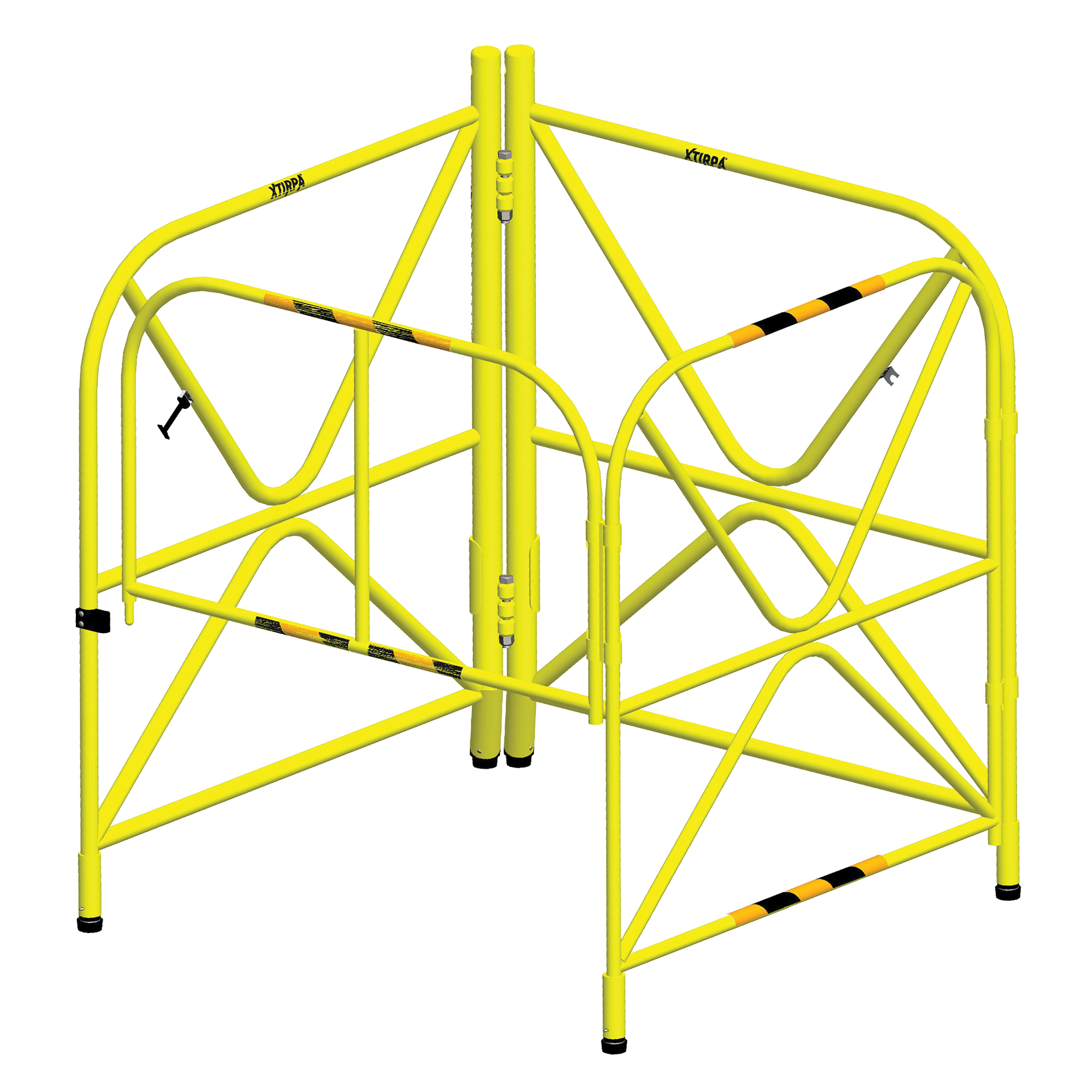 Barrière de trou d'homme, Acier
