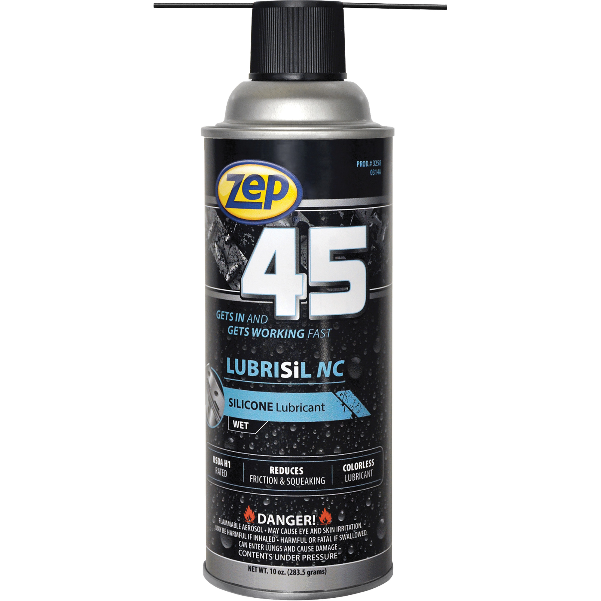 Lubrifiand humide à la silicone 45 Lubrisil NC, Canette aérosol