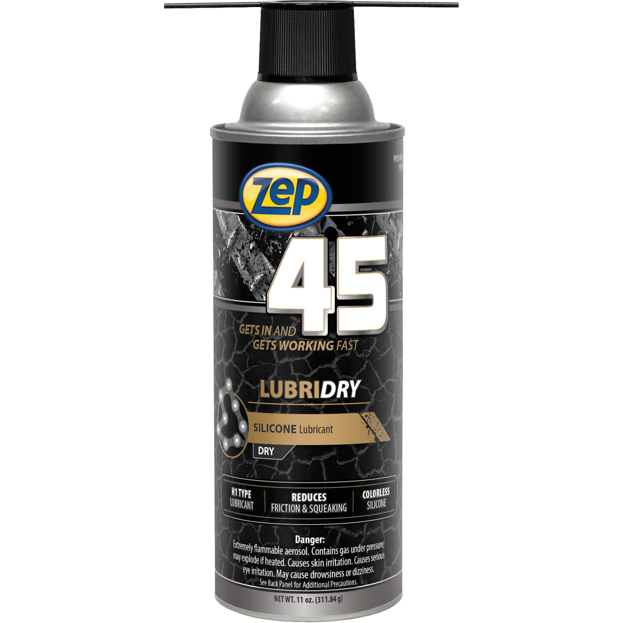 Lubrifiant sec à base de silicone 45 Lubridry, Canette aérosol