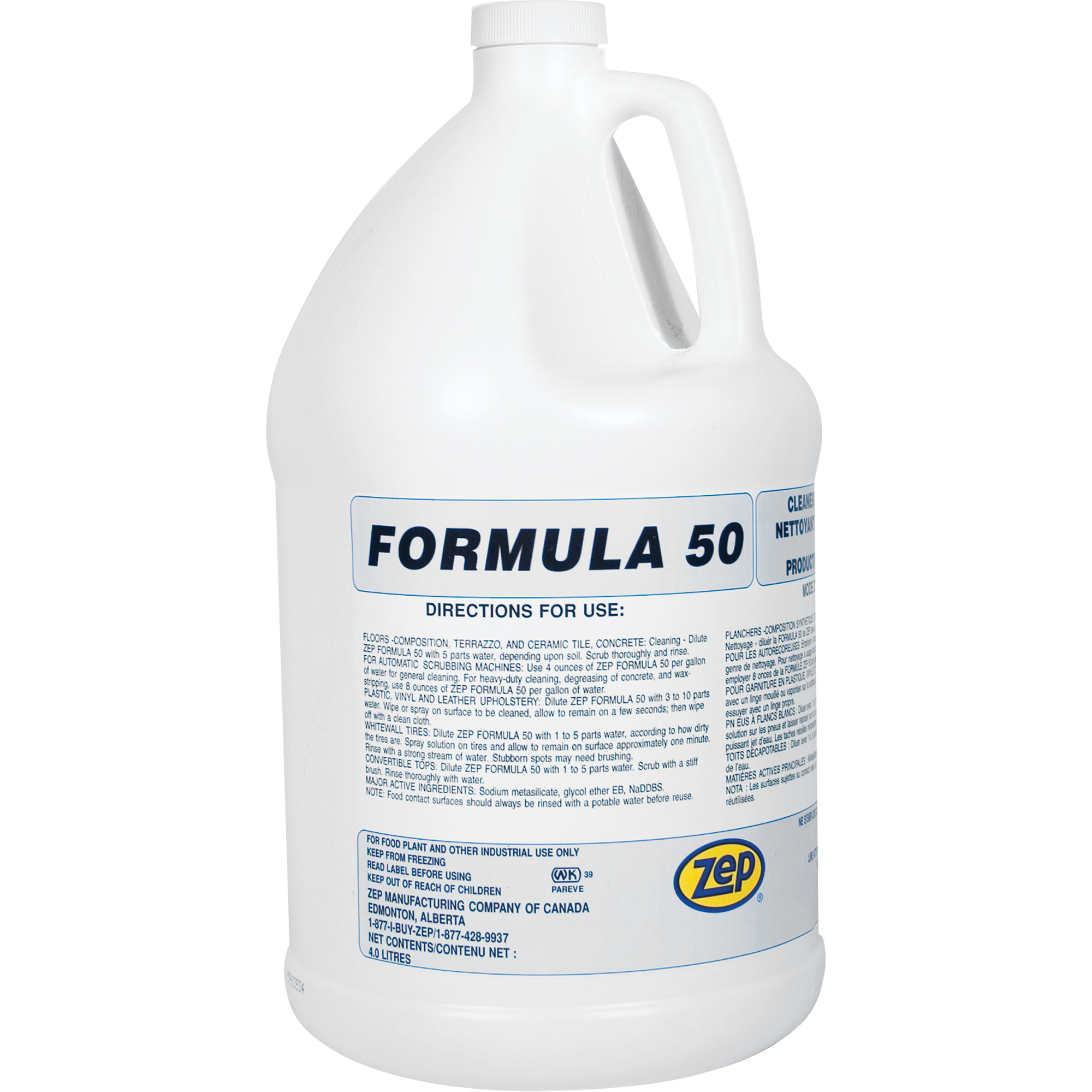 Nettoyant alcalin pour gros travaux Formula 50, 4 L, Cruche